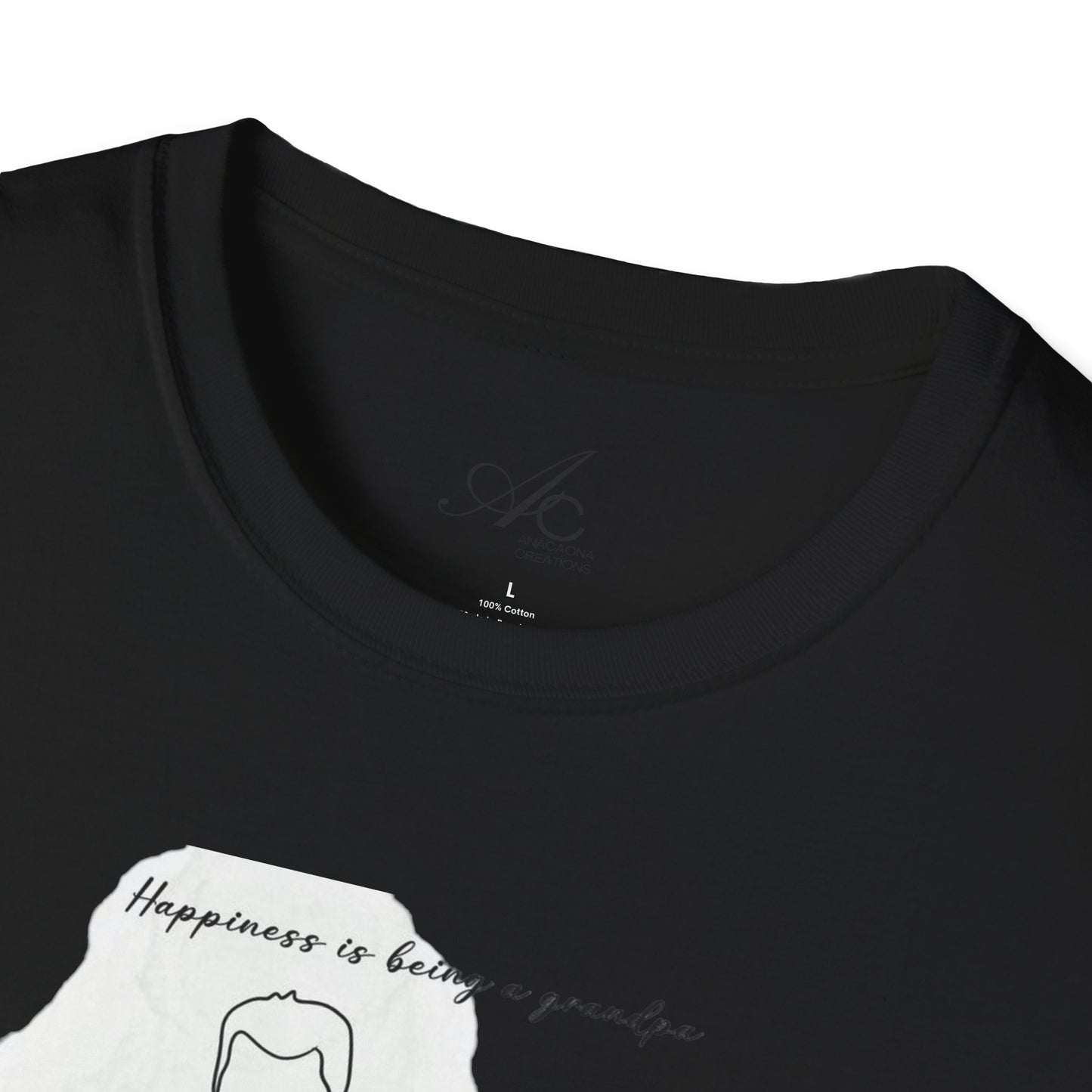 Happiness in Simplicity T-Shirt, Unisex Softstyle Tee, Casual Wear, Gift for Cyclists, Inspirational Quote Shirt, Summer Fashion