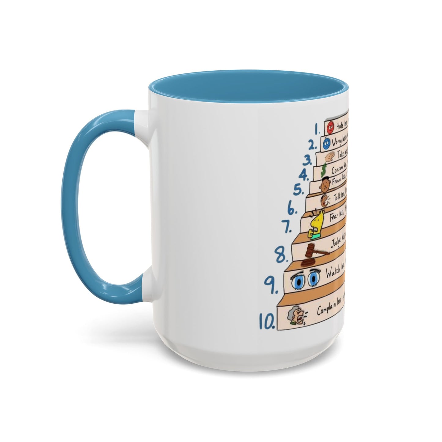 ☕ Start Your Day with Meaning Motivational Gift, Self-Care Mug, Unique Home Decor, Joyful Drinkware
