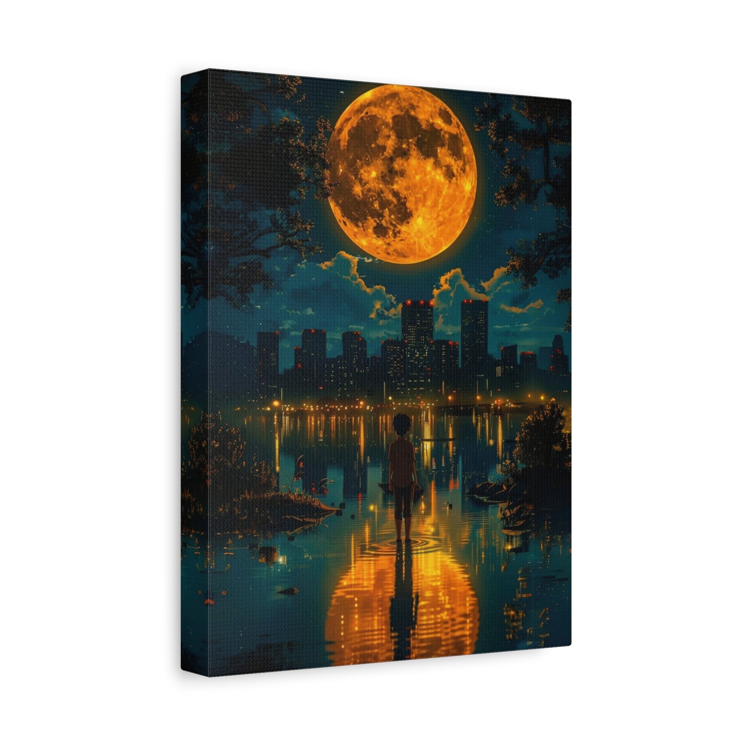 Because words have the power to move you let them live on your wall, Unique Nightscape Decoration, Perfect for Any Occasion