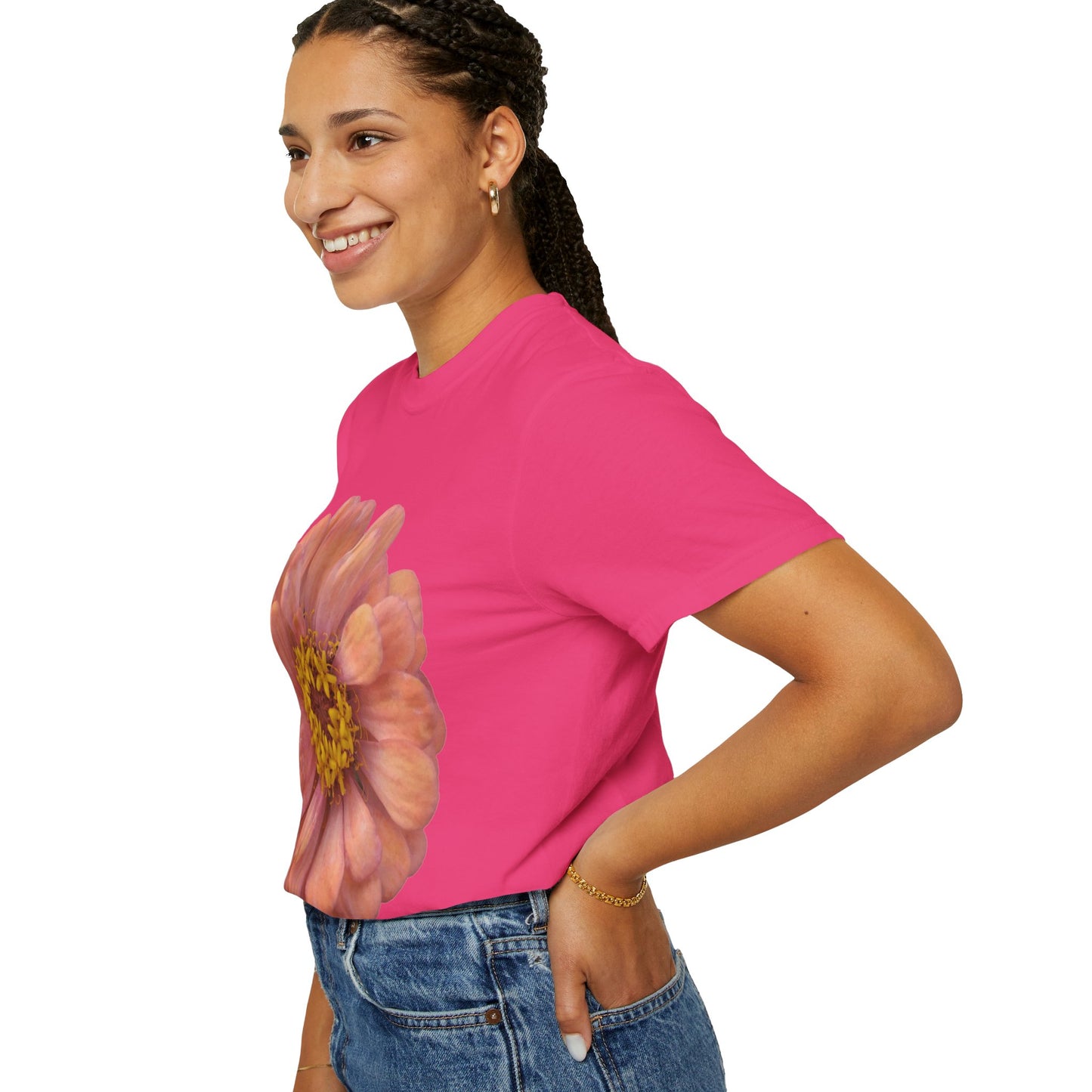 Floral Unisex T-Shirt, Casual Floral Tee, Gift for Flower Lovers, Spring Wardrobe Essential, Unique Graphic Tee, Summer Fashion