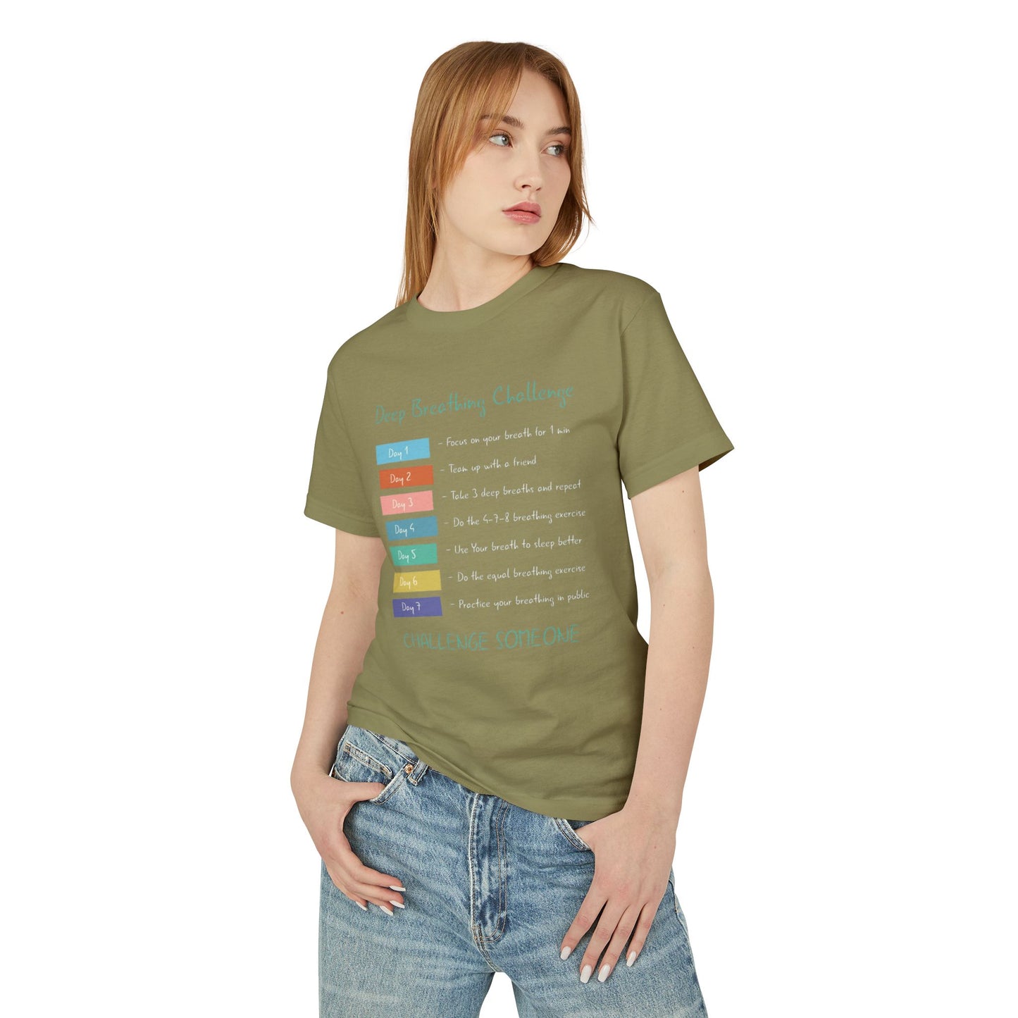 ✨ Let your outfit reflect your inner peace. Mindfulness Reminder Tee - Positive Vibes Everyday, Comfortable Cotton Shirt, Self-Care Gift, Unisex Relaxed Fit, Inspirational Apparel