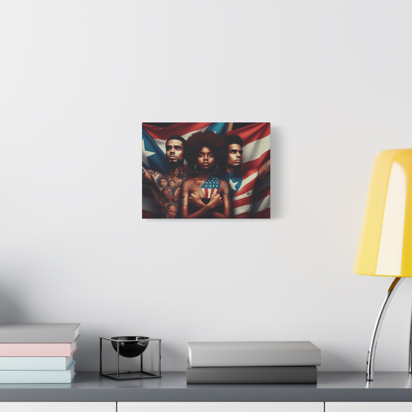 Rooted in Culture, Radiating Power Puerto Rican Wall Art, Unique Gift, Empowering Decor