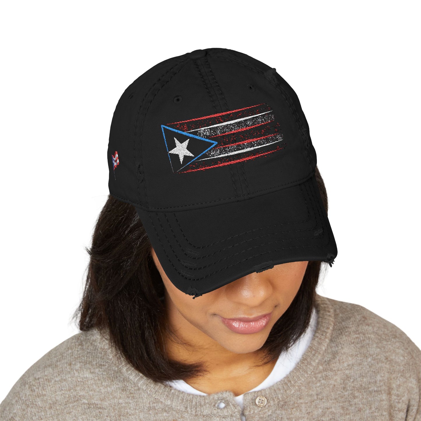 Puerto Rican Flag | Casual Cap for Men & Women | Vacation Essentials, Gift for Dad, Summer Style