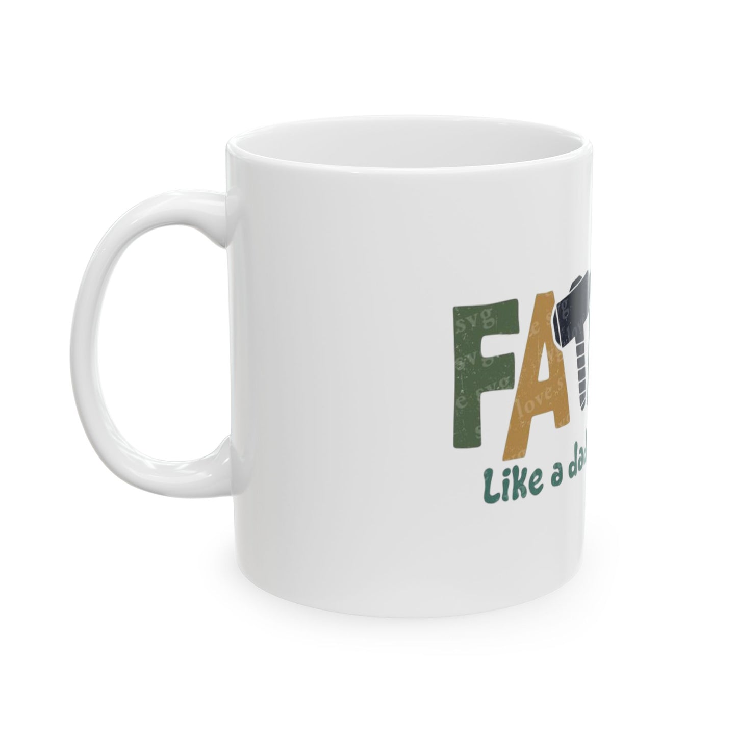 A Daily Sip of Appreciation Coffee Lover's Cup, Father's Day, Birthday, Inspirational Gift