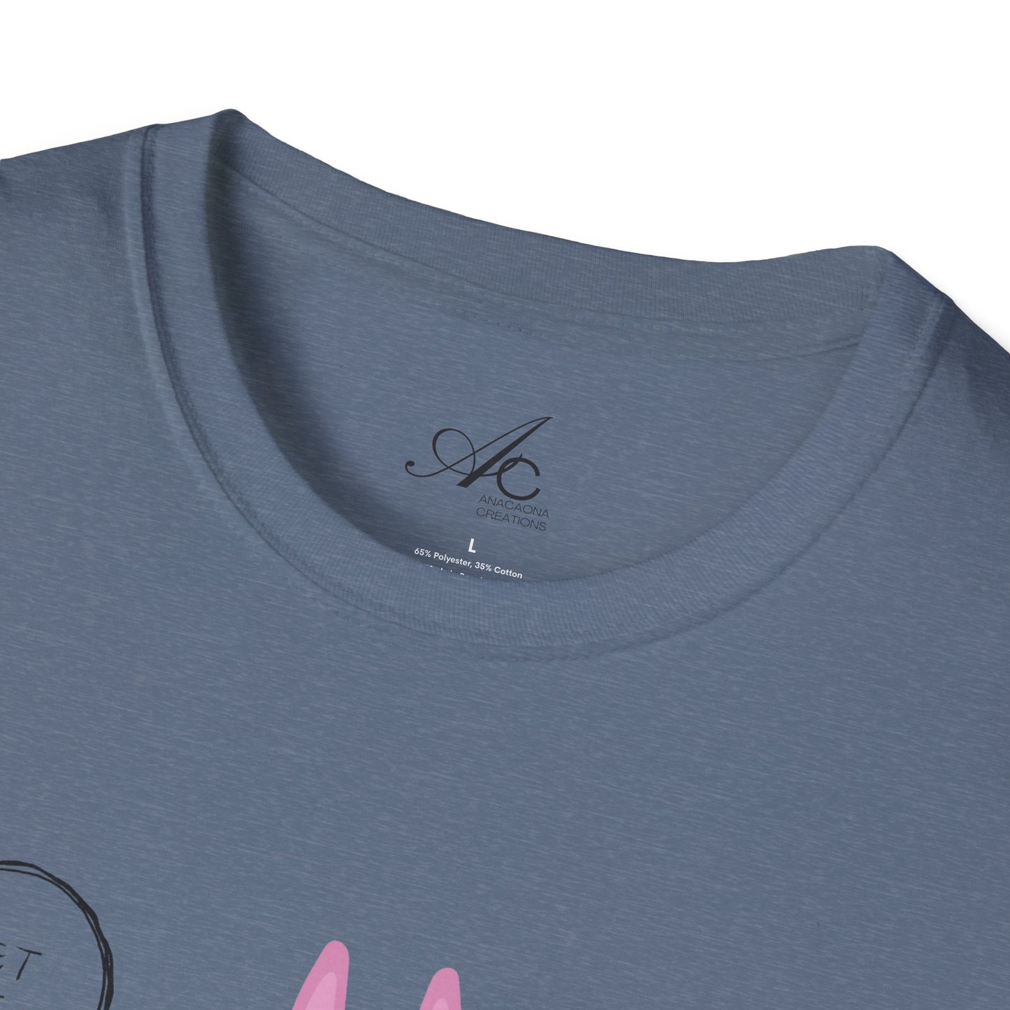 ✨ Let your outfit reflect your inner peace. Meditating Bunny T-Shirt, Softstyle Tee for Relaxation, Chill Vibes Apparel, Perfect Gift for Yoga Lovers, Cute Animal Graphic Tee