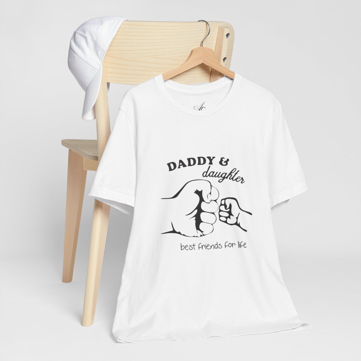 Daddy Daughter Best Friends Unisex Tee Fathers Day Gift, Family Matching Shirts, Kids & Dad Tee, Cute Parenting Apparel