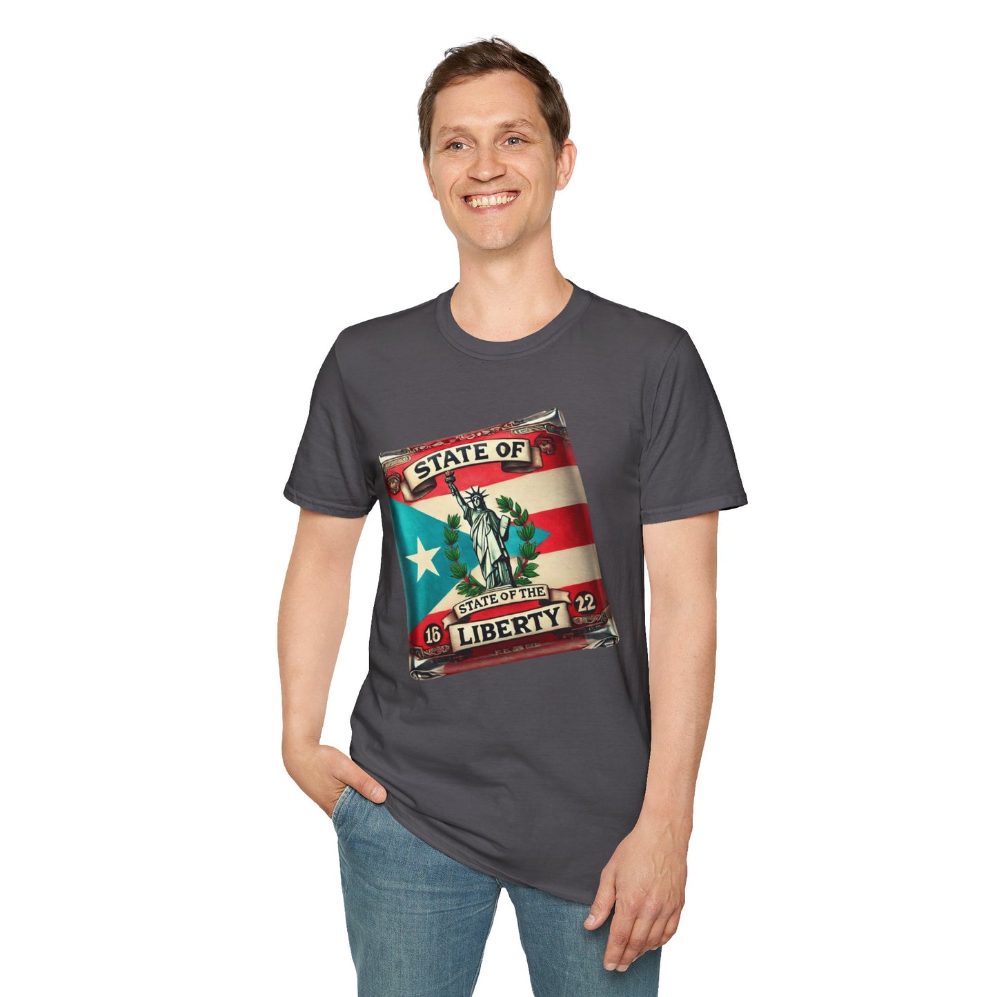 Puerto Rican Heritage Shirt Gift for Patriots, National Holiday Apparel, USA Pride Shirt