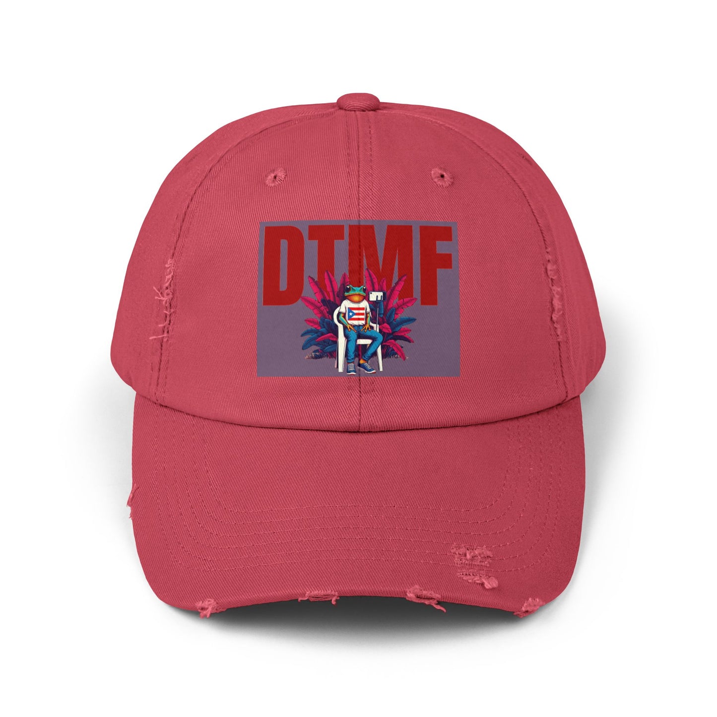 Puerto Rican Flag Distressed Cap – Cultural Pride Hat, Unisex Vintage Baseball Cap, Adjustable Boricua Heritage Apparel