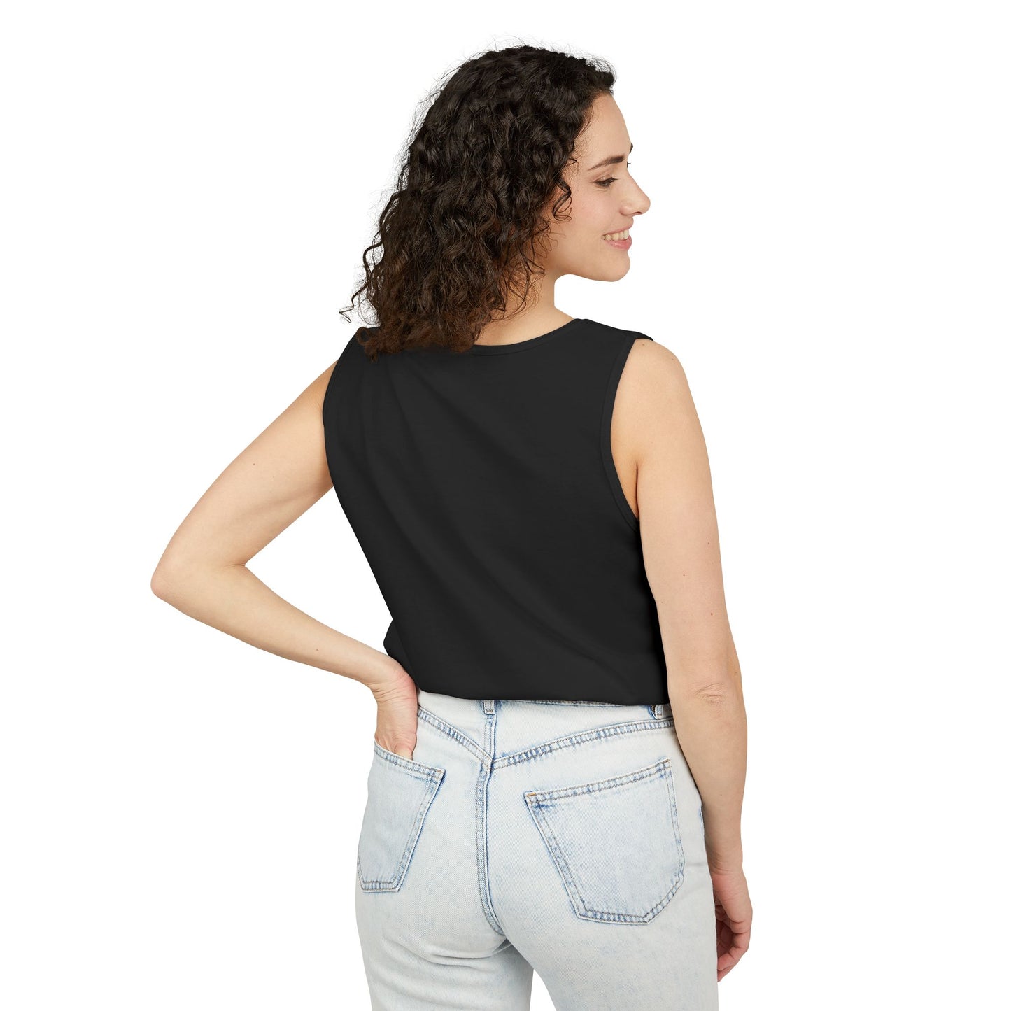 Sunflower Unisex Tank Top - Relaxed Summer Wear, Gift for Garden Lovers, Casual Beach Vibes, Perfect for Spring Celebrations, Gift Idea