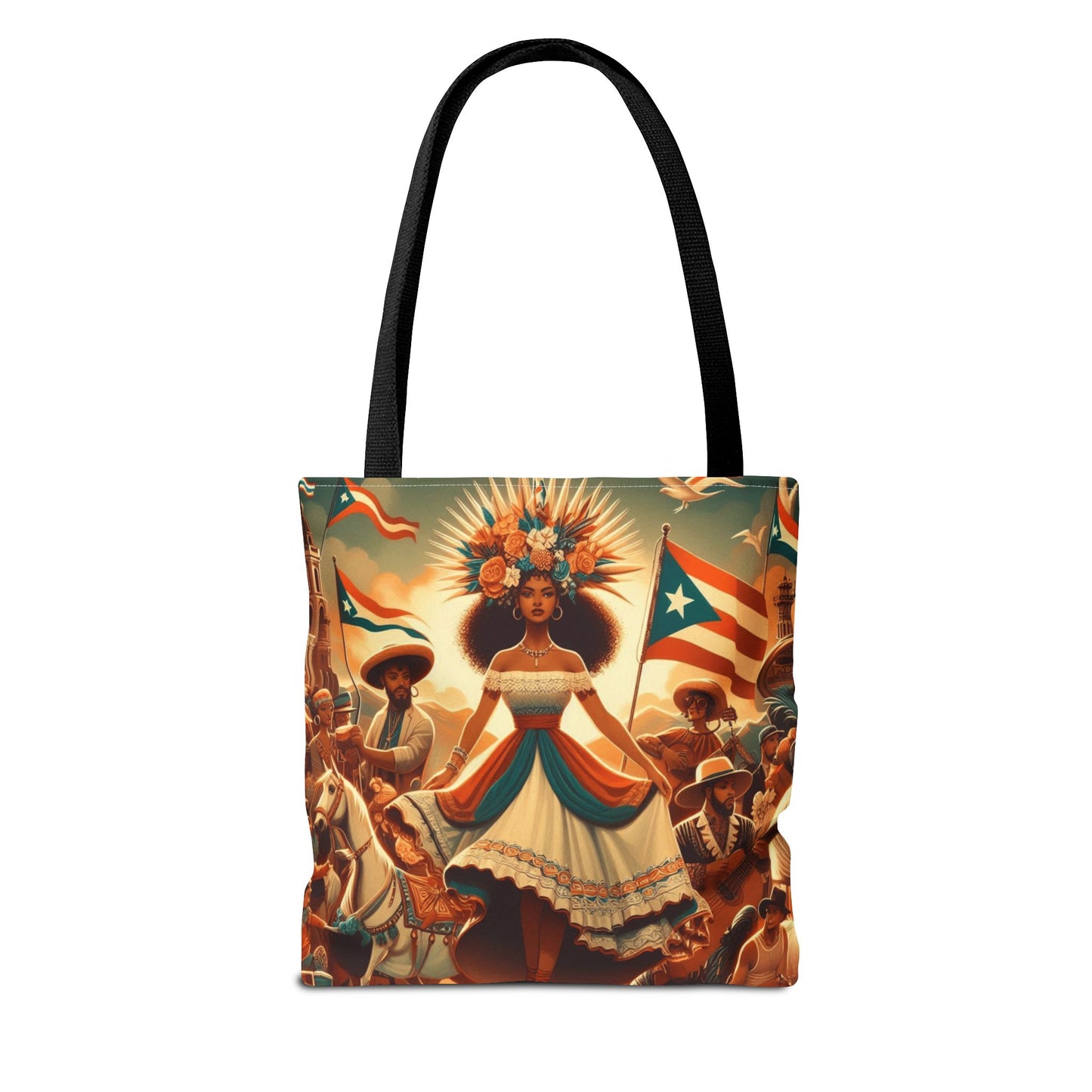 Puerto Rico Design Tote Bags Tote Bag (AOP)