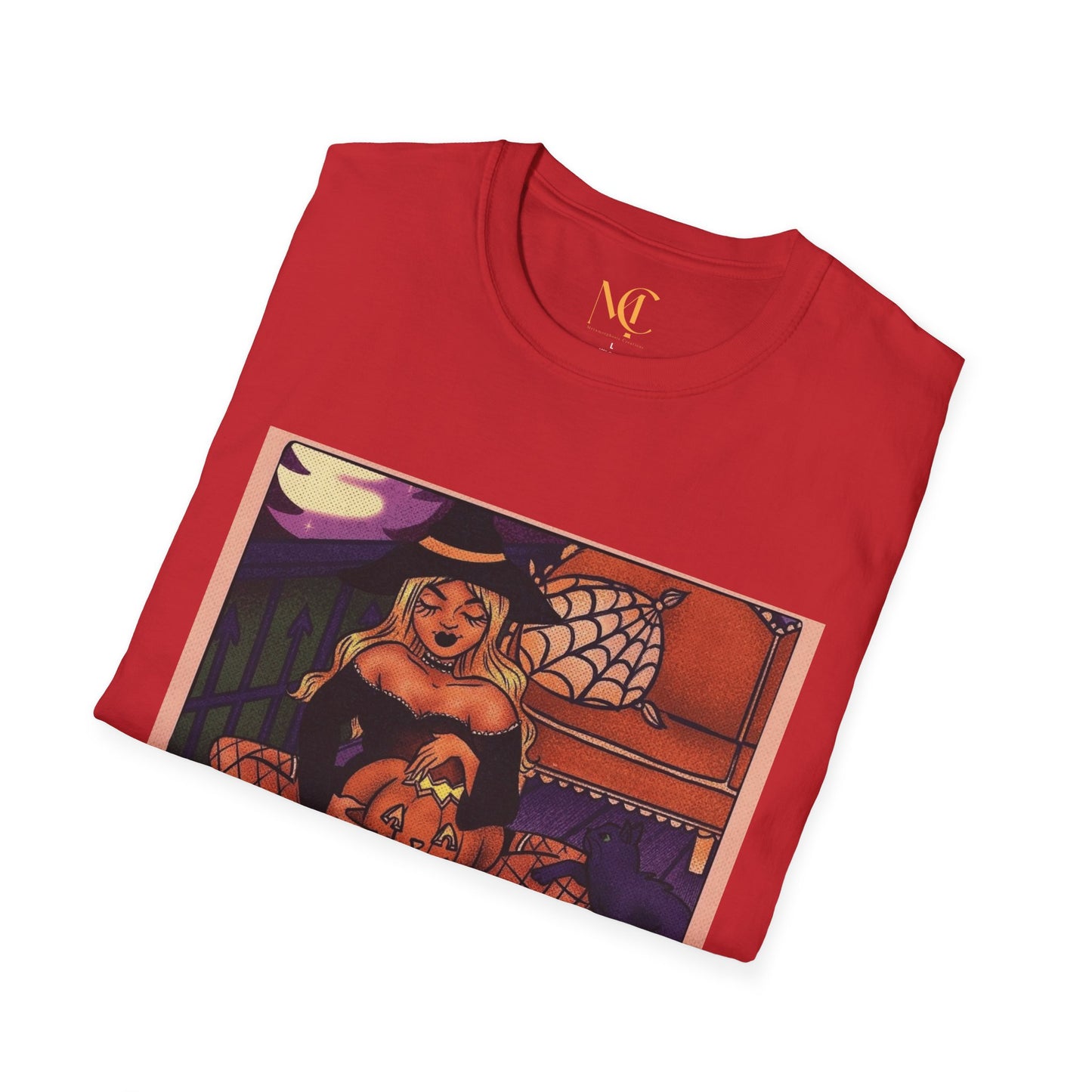 halloween shirt Illuminated Carefree & Optimistic T-Shirt, Halloween Apparel, Unisex Graphic Tee, Cozy Casual Wear, Unique Gift Idea