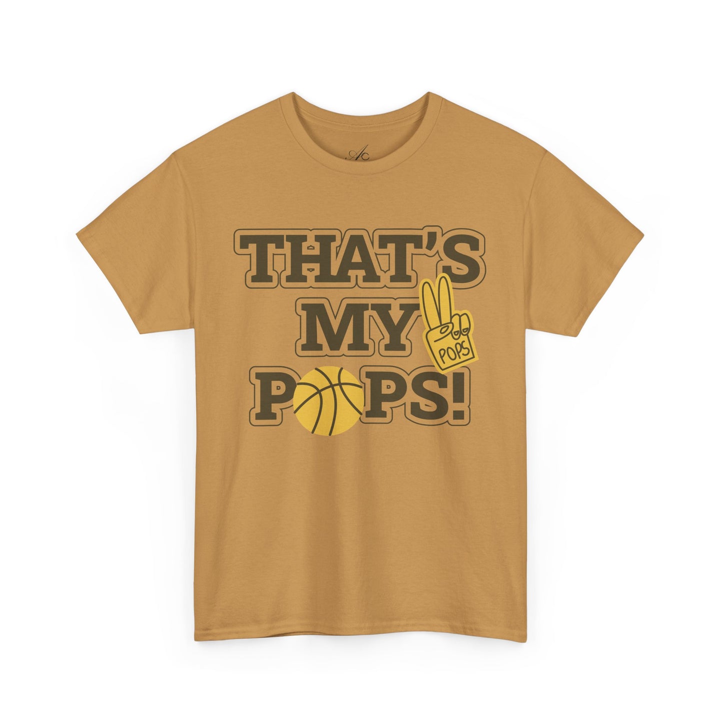Basketball Dad Tee, Unisex Heavy Cotton T-Shirt for Father's Day, Sports Gift, Father's Day Gift, Family Tee, Casual Wear