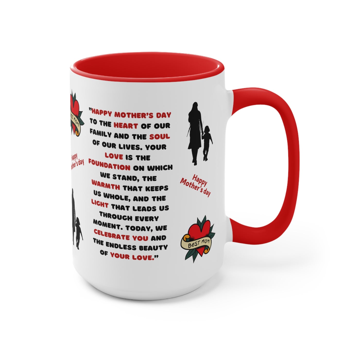 Best Mom Mug Mom Appreciation Mug Loving Mom Gift Accent Mugs
