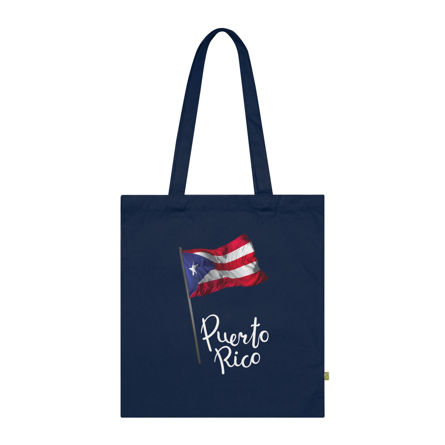 Puerto Rico Pride Organic Cotton Tote Bag - Eco-Friendly, Reusable Market Bag, Beach Tote, Shopping Bag, Gift for Travelers