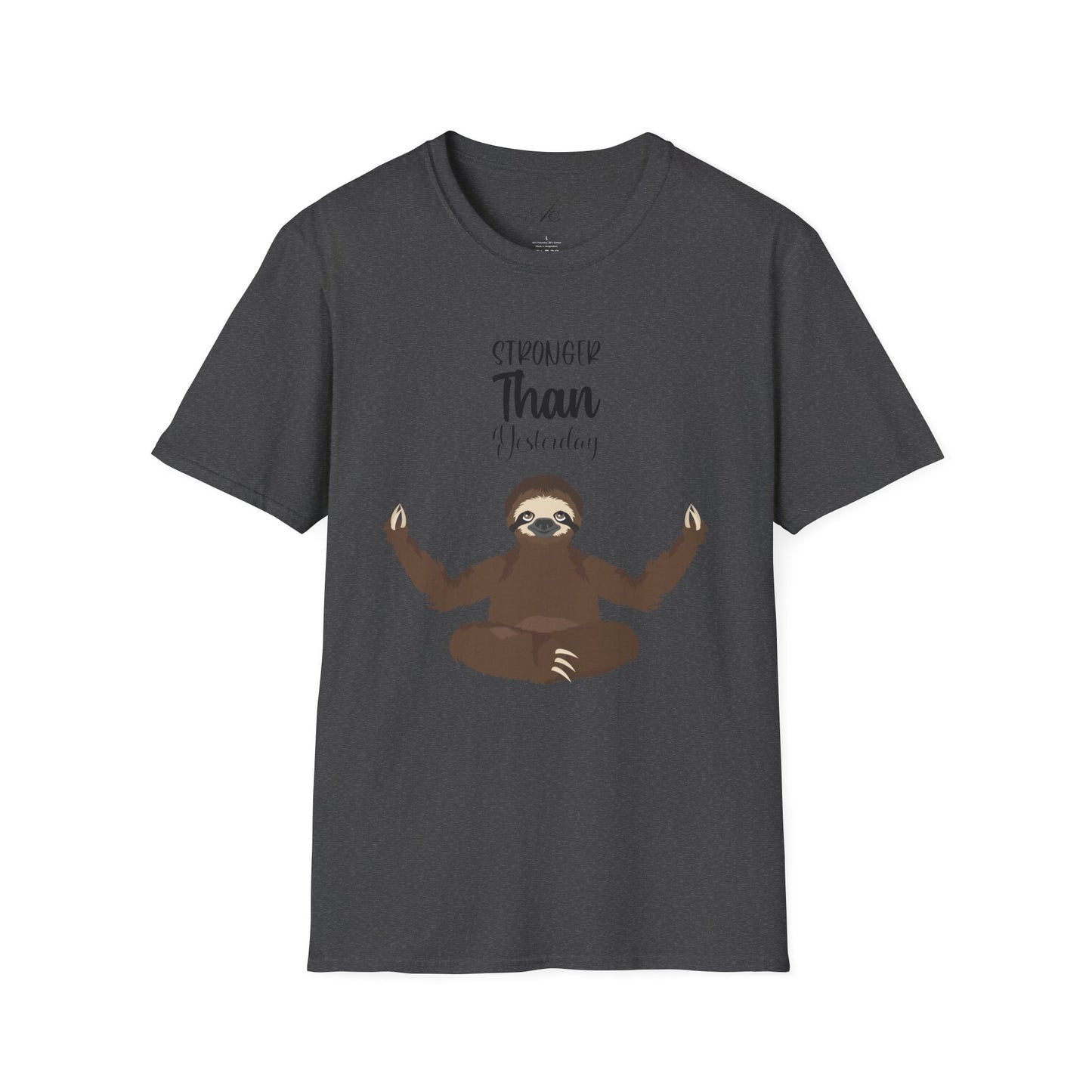 🧘♀️ Wear Your Peace. - Unisex Softstyle Tee, Funny Gift for Lazy Days, Quirky Casual Wear, Perfect for Birthdays, Relaxation Vibes