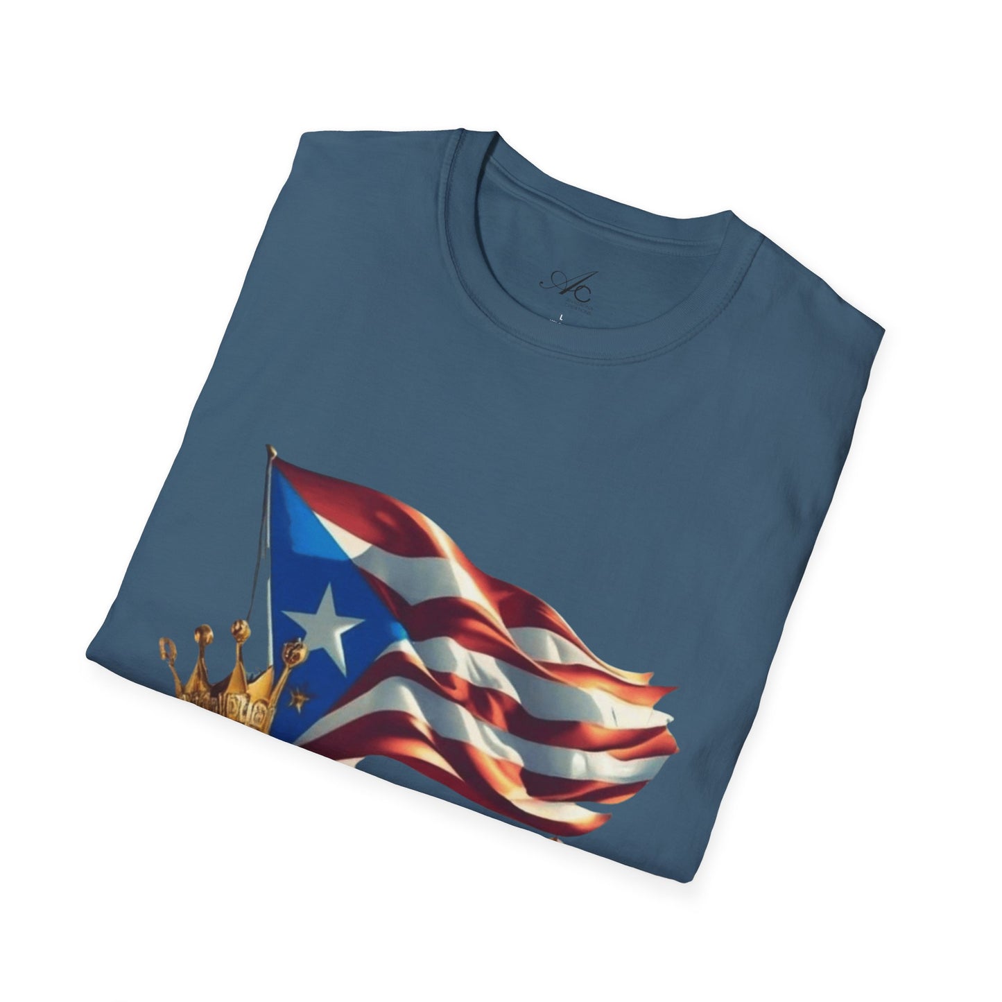 Puerto Rican Familia T-Shirt, Unisex Softstyle Tee, Patriotic Shirt, Family Unity Gift, Summer Celebration Apparel