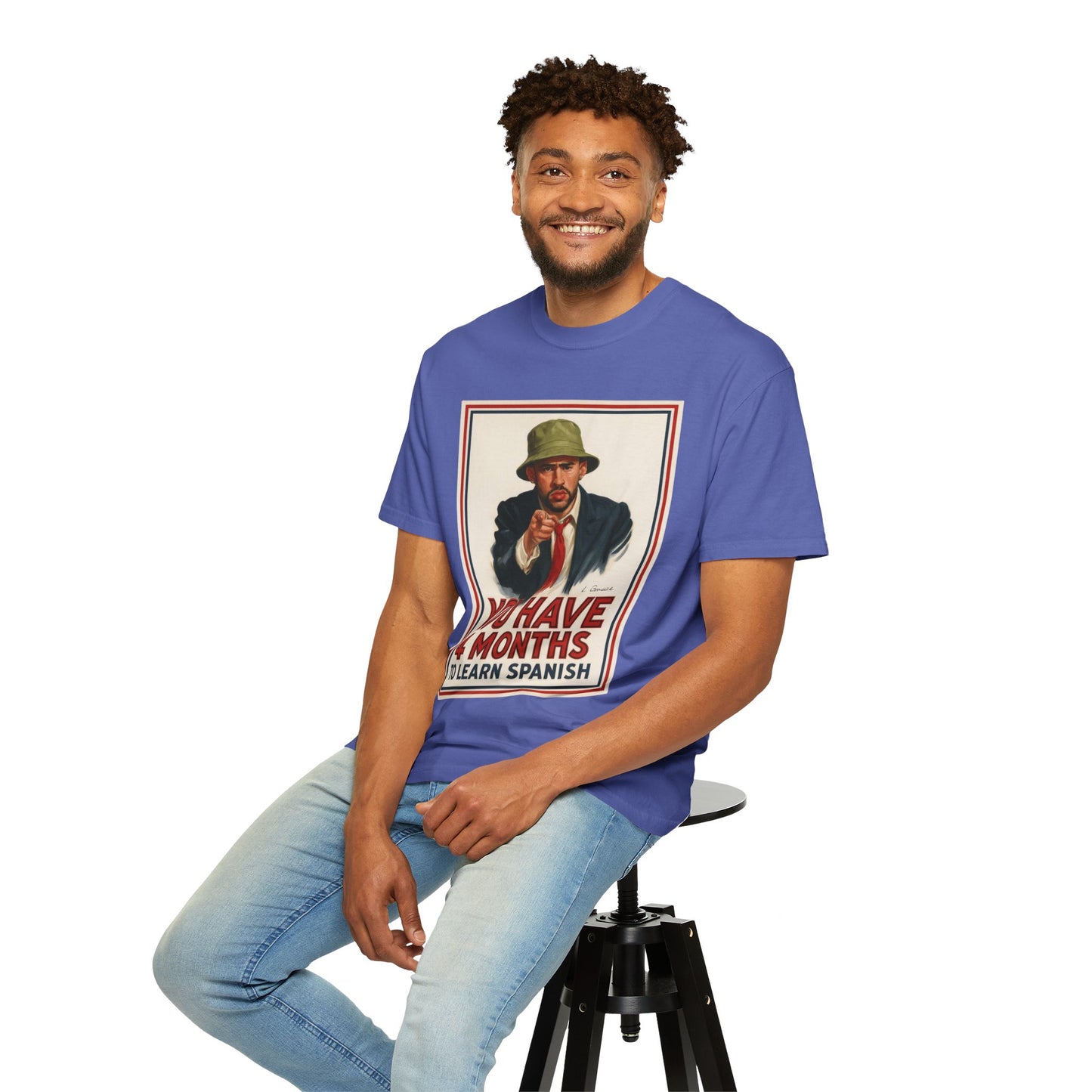 Puerto Rico Superball Games – Cultura, Alegría y Competencia! Unisex Garment-Dyed T-shirt
