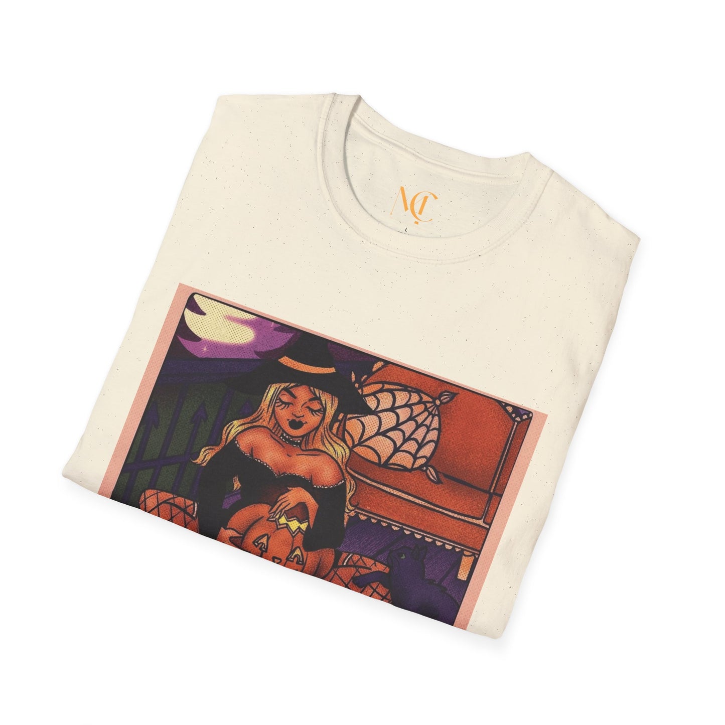 halloween shirt Illuminated Carefree & Optimistic T-Shirt, Halloween Apparel, Unisex Graphic Tee, Cozy Casual Wear, Unique Gift Idea