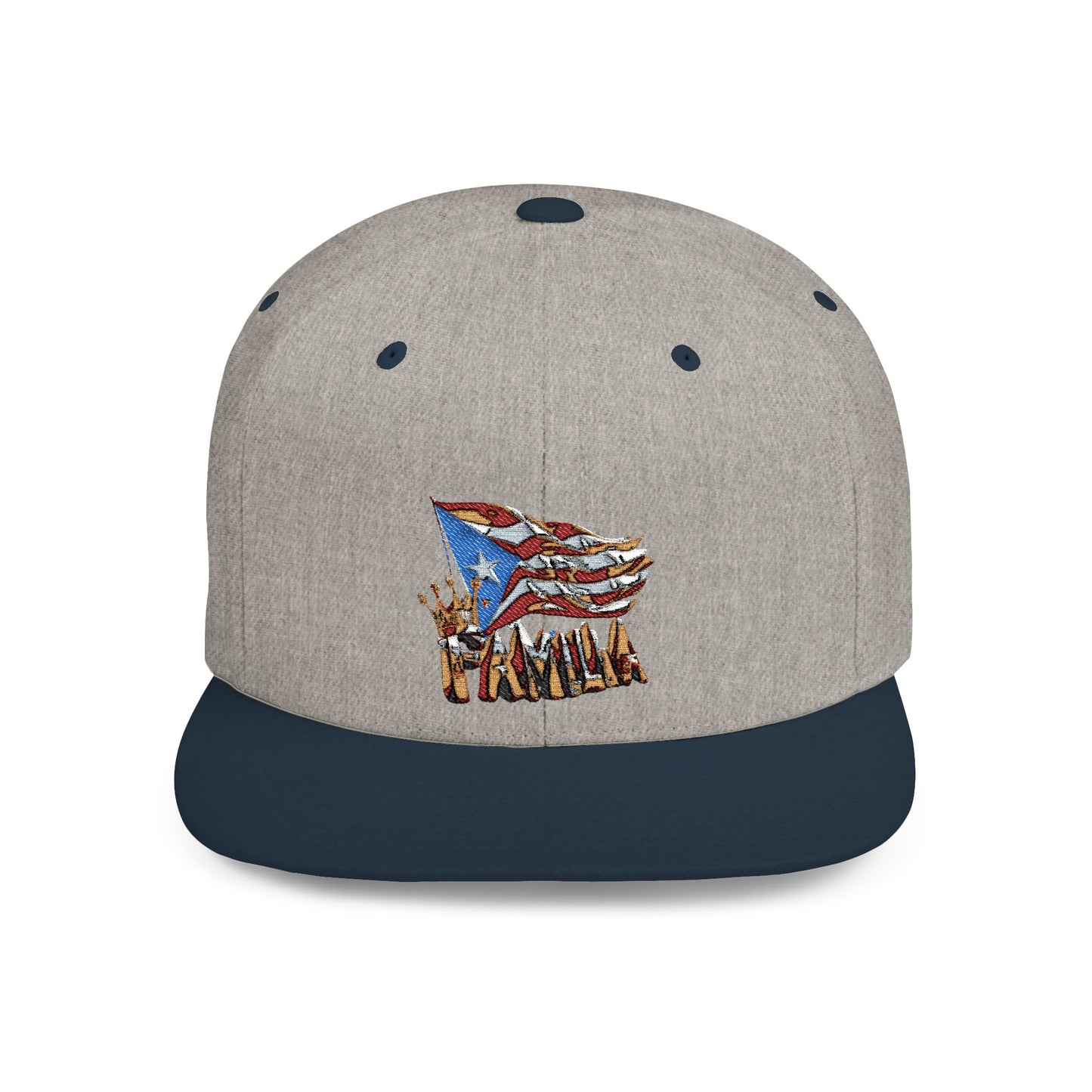 Puerto Rican Flag Snapback Hat | Casual Style Cap for Beach, Festivals, and Everyday Wear | Unisex Adjustable Hat