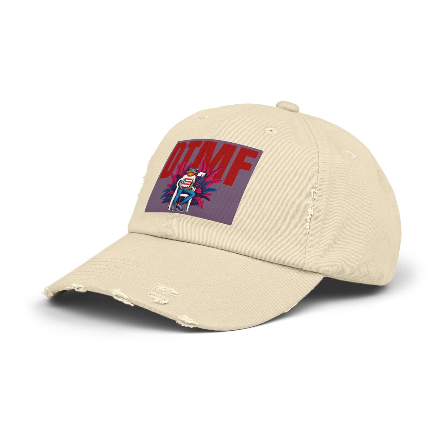 Puerto Rican Flag Distressed Cap – Cultural Pride Hat, Unisex Vintage Baseball Cap, Adjustable Boricua Heritage Apparel