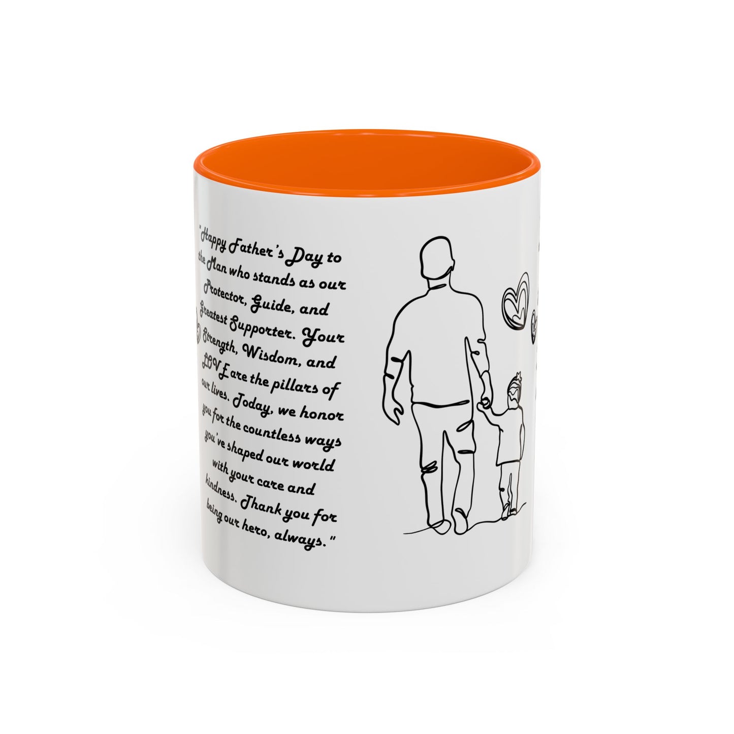 Fathers Day Mug Gift for Dad Funny Fathers Mug Accent Coffee Mug (11, 15oz)