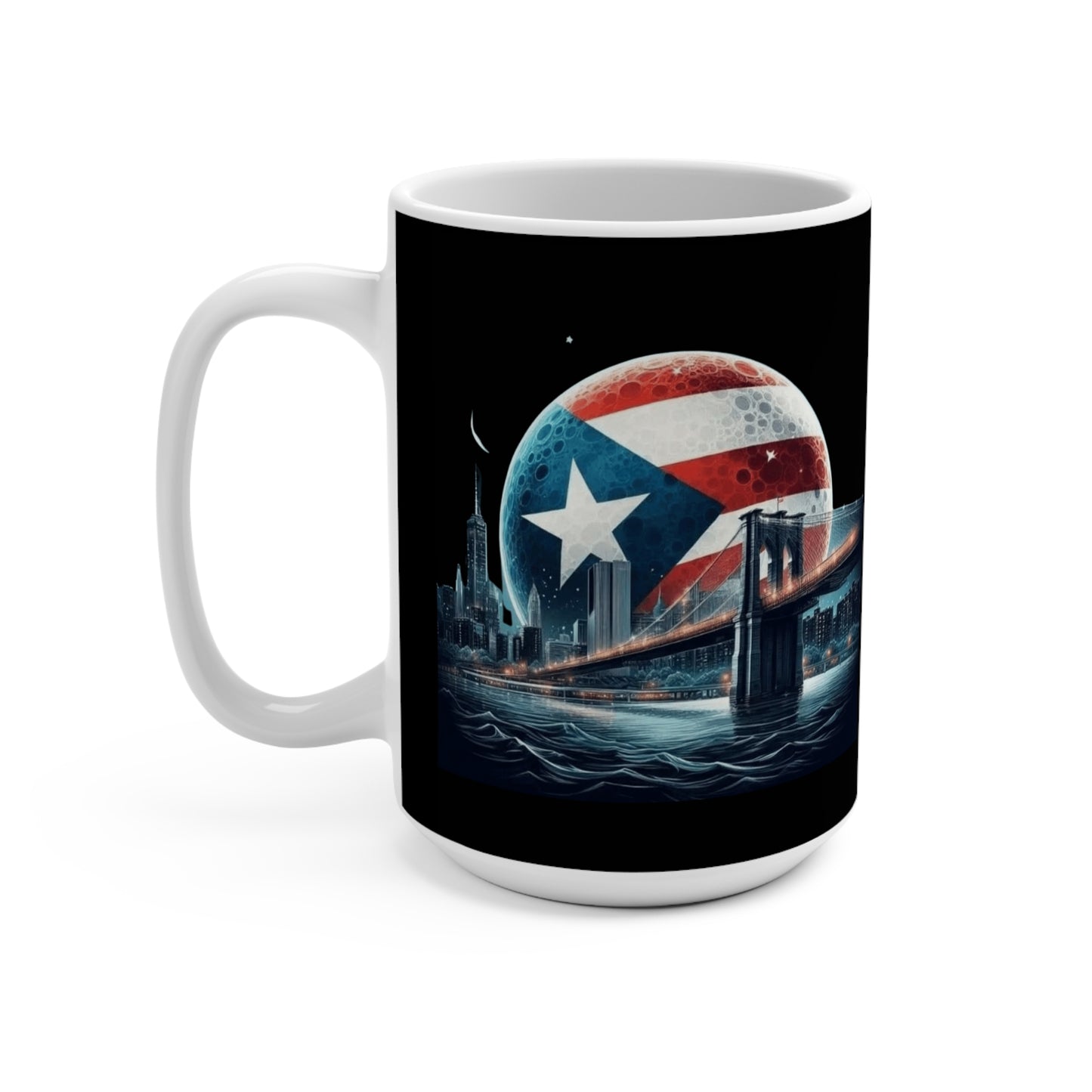 Puerto Rican Accent Mug Proud Boricua Drinkware Ideal for Birthdays, Holidays, Collectors