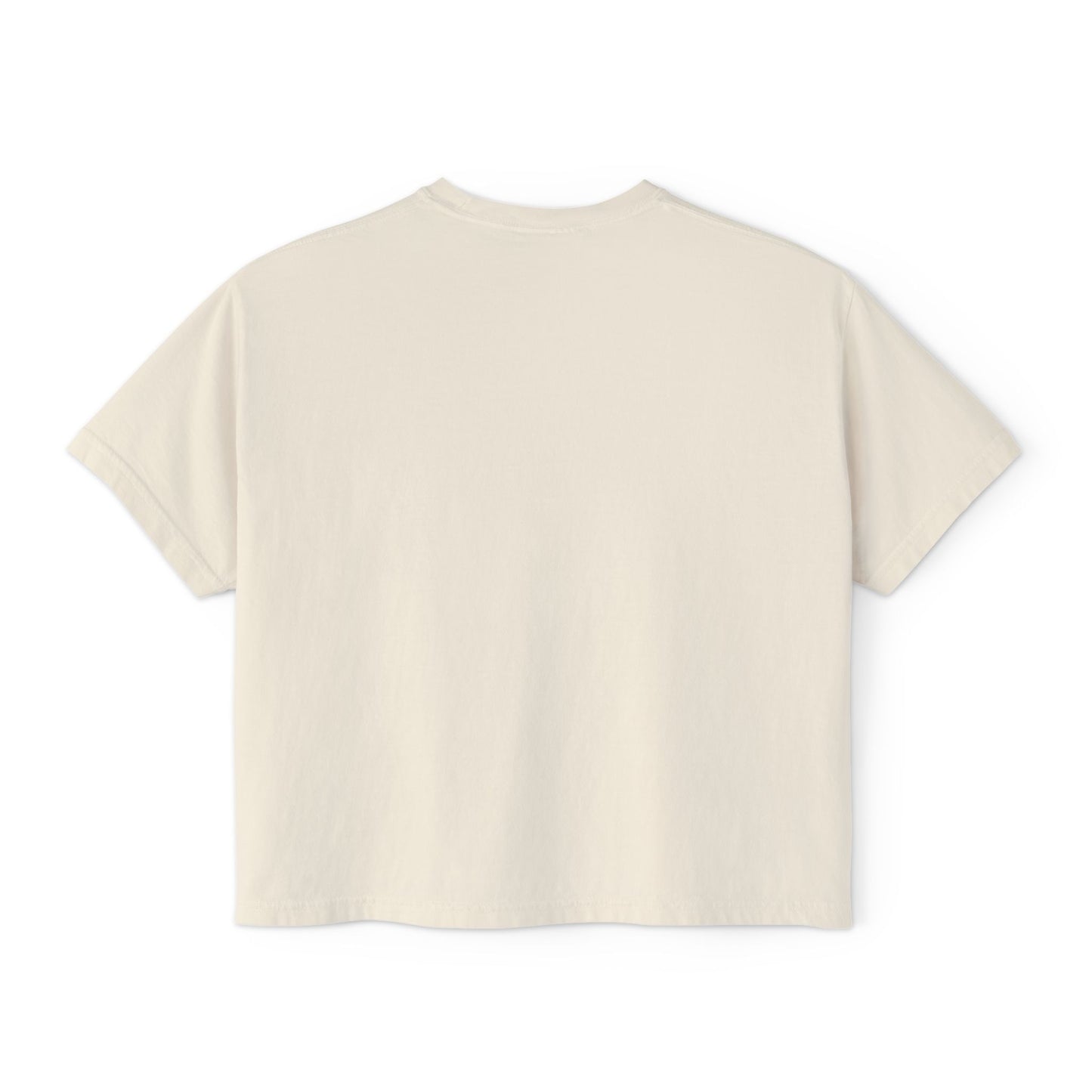 🌸 🧘♀️ Viste tu paz – Que tu energía hable primero Cute Elephant Women's Boxy Tee, Relaxed Fit Shirt, Gift for Animal Lovers, Casual Wear,