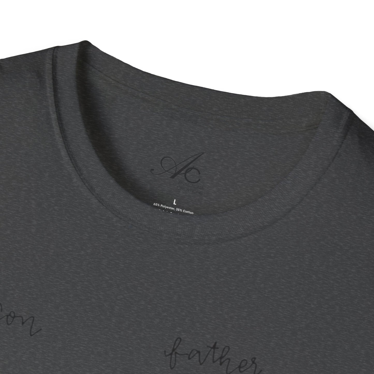 Father and Son Connection TShirt Family Gift Dad Shirt Unisex Tee Meaningful Apparel Fathers Day Family Bonding