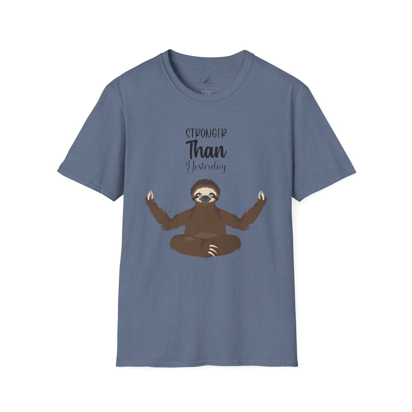 🧘♀️ Wear Your Peace. - Unisex Softstyle Tee, Funny Gift for Lazy Days, Quirky Casual Wear, Perfect for Birthdays, Relaxation Vibes