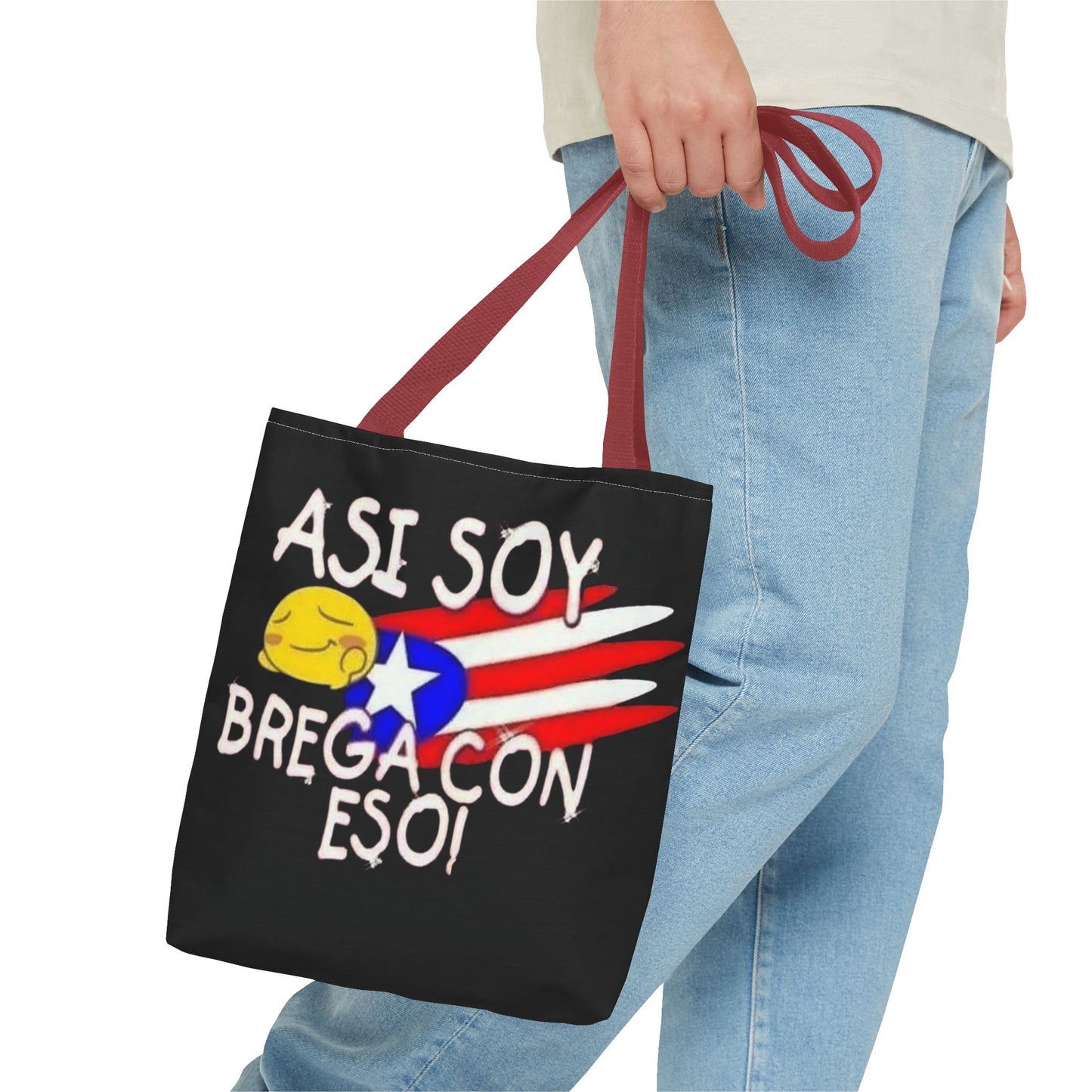 Carry Your Culture – Puerto Rican Pride in Every Step Vibrant Puerto Rican Tote Bag, Beach Bag, Shopping Tote, Travel Bag, Gift for Her, Eco-Friendly Reusable Bag