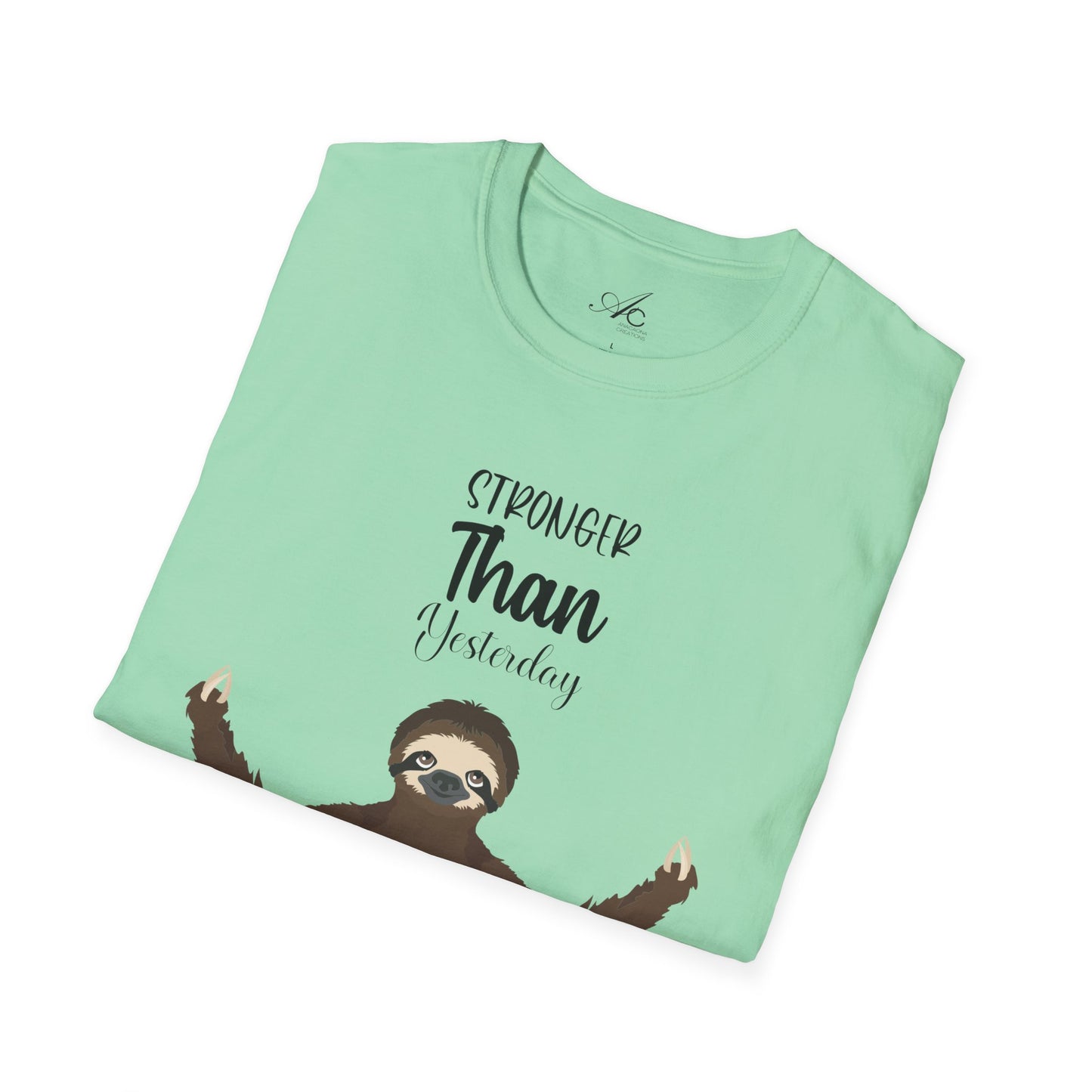 🧘♀️ Wear Your Peace. - Unisex Softstyle Tee, Funny Gift for Lazy Days, Quirky Casual Wear, Perfect for Birthdays, Relaxation Vibes