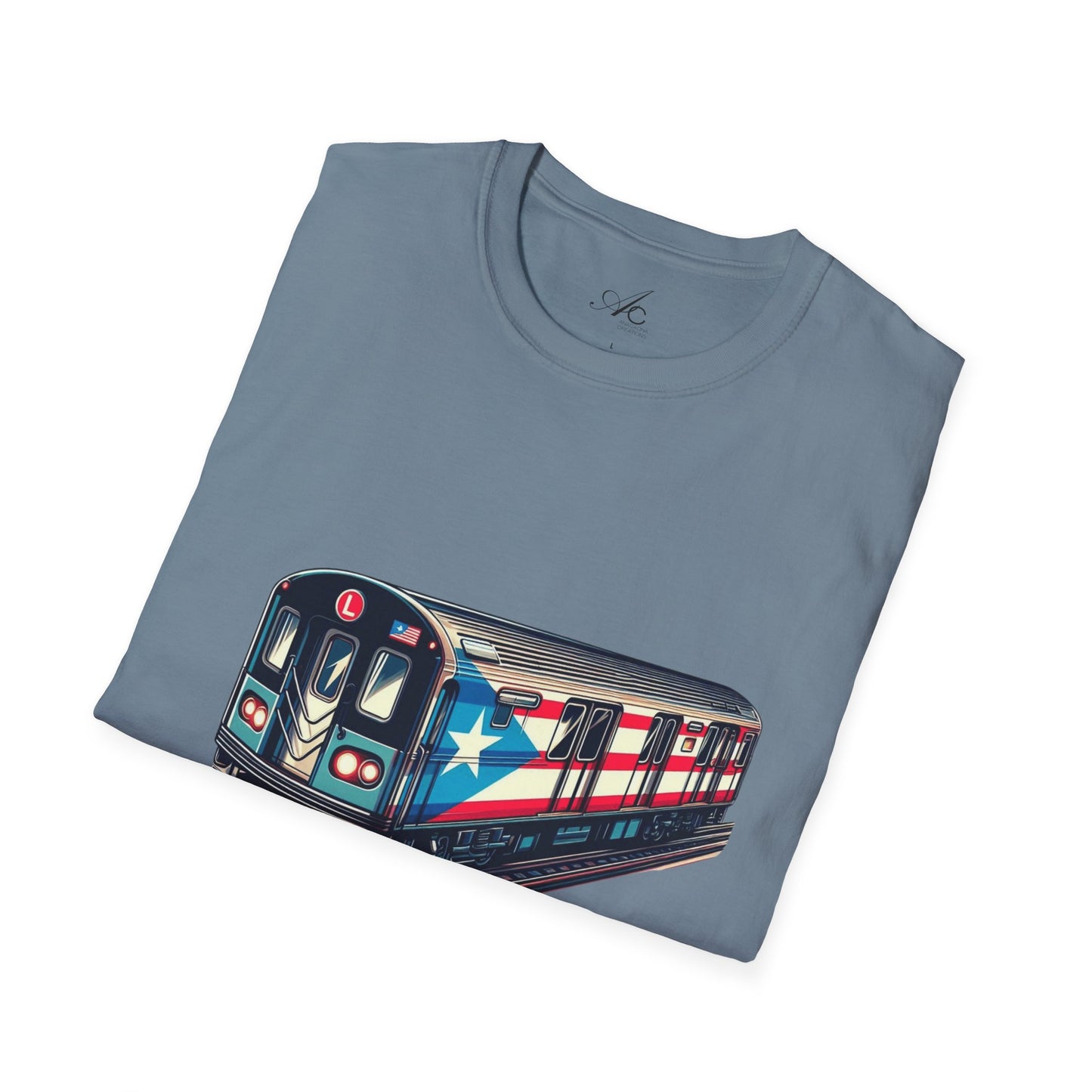 New Yorican and Proud Where Boricua Meets Brooklyn PR Train T-Shirt, Unisex Graphic Tee, Travel Shirt, Gift for NYC Lovers,