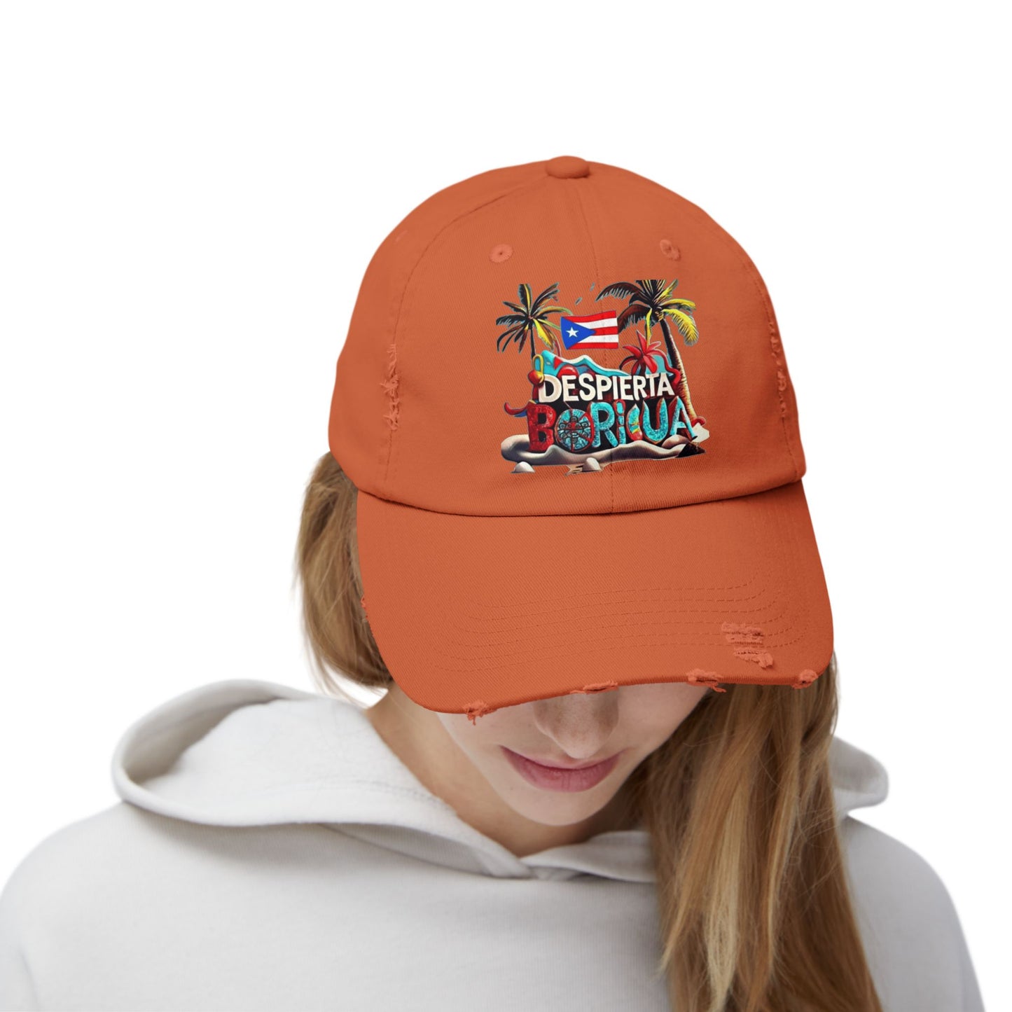 Puerto Rican Snapback Tropical Distressed Cap, Puerto Rican Pride Hat, Summer Accessories, Vacation Gear, Gift for Travelers