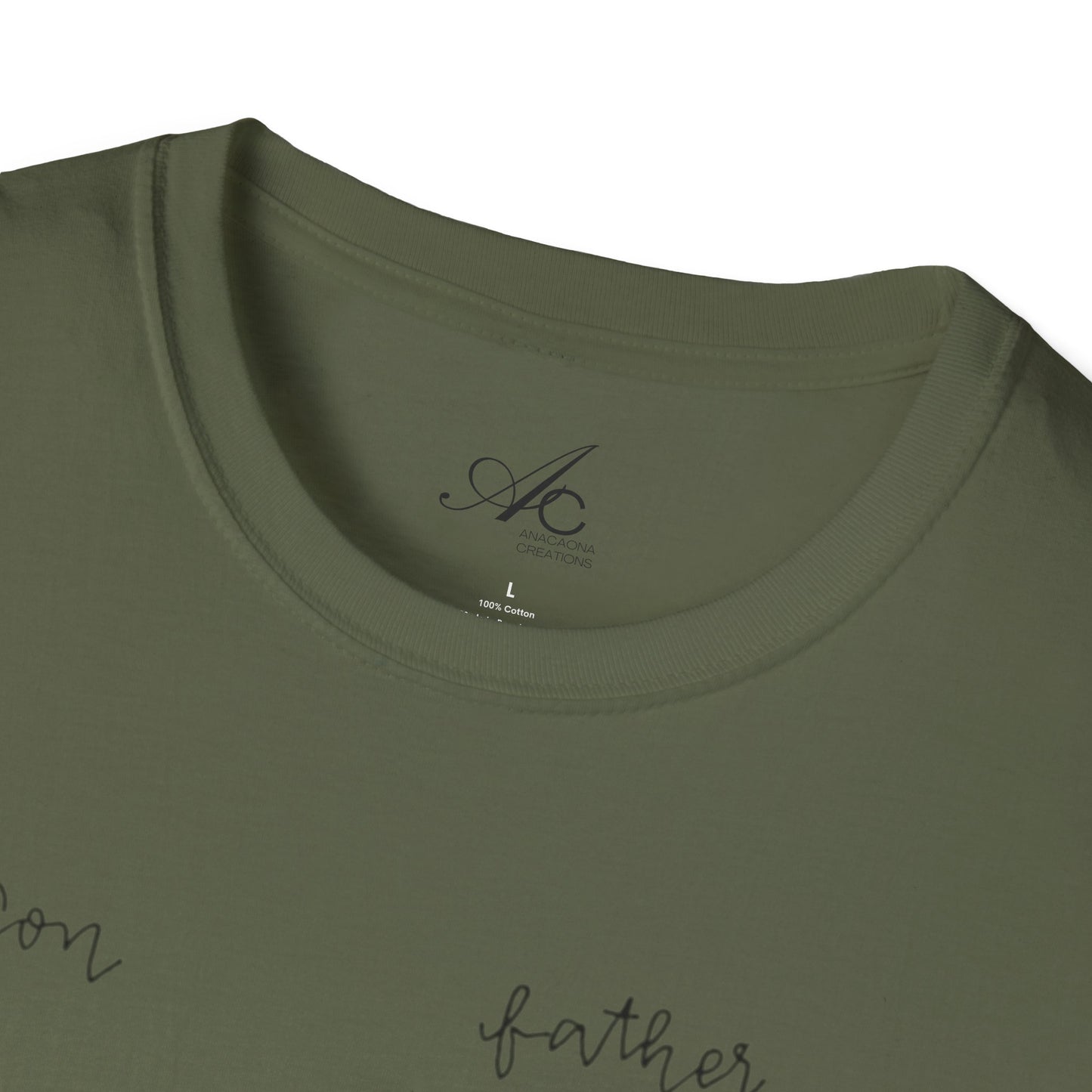 Father and Son Connection TShirt Family Gift Dad Shirt Unisex Tee Meaningful Apparel Fathers Day Family Bonding