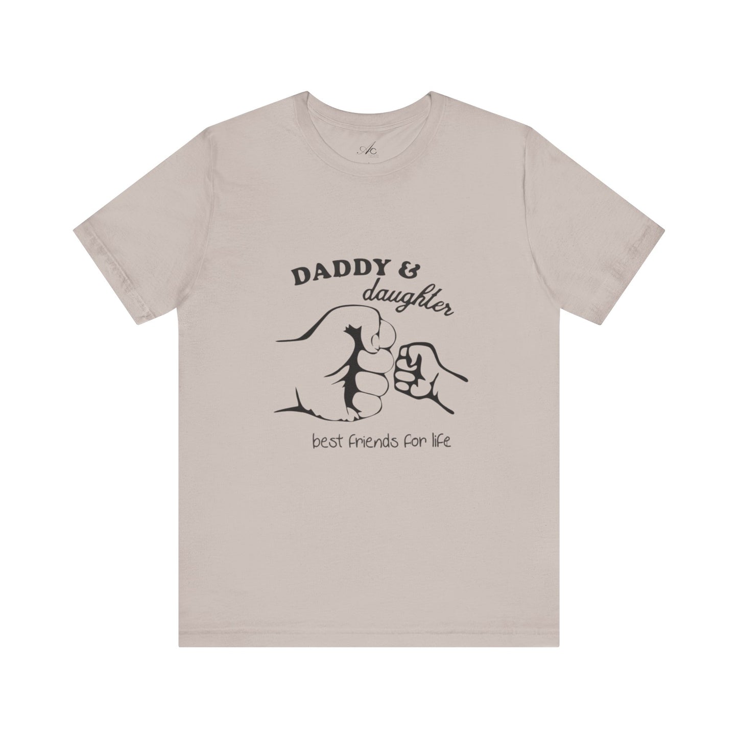 Daddy Daughter Best Friends Unisex Tee Fathers Day Gift, Family Matching Shirts, Kids & Dad Tee, Cute Parenting Apparel