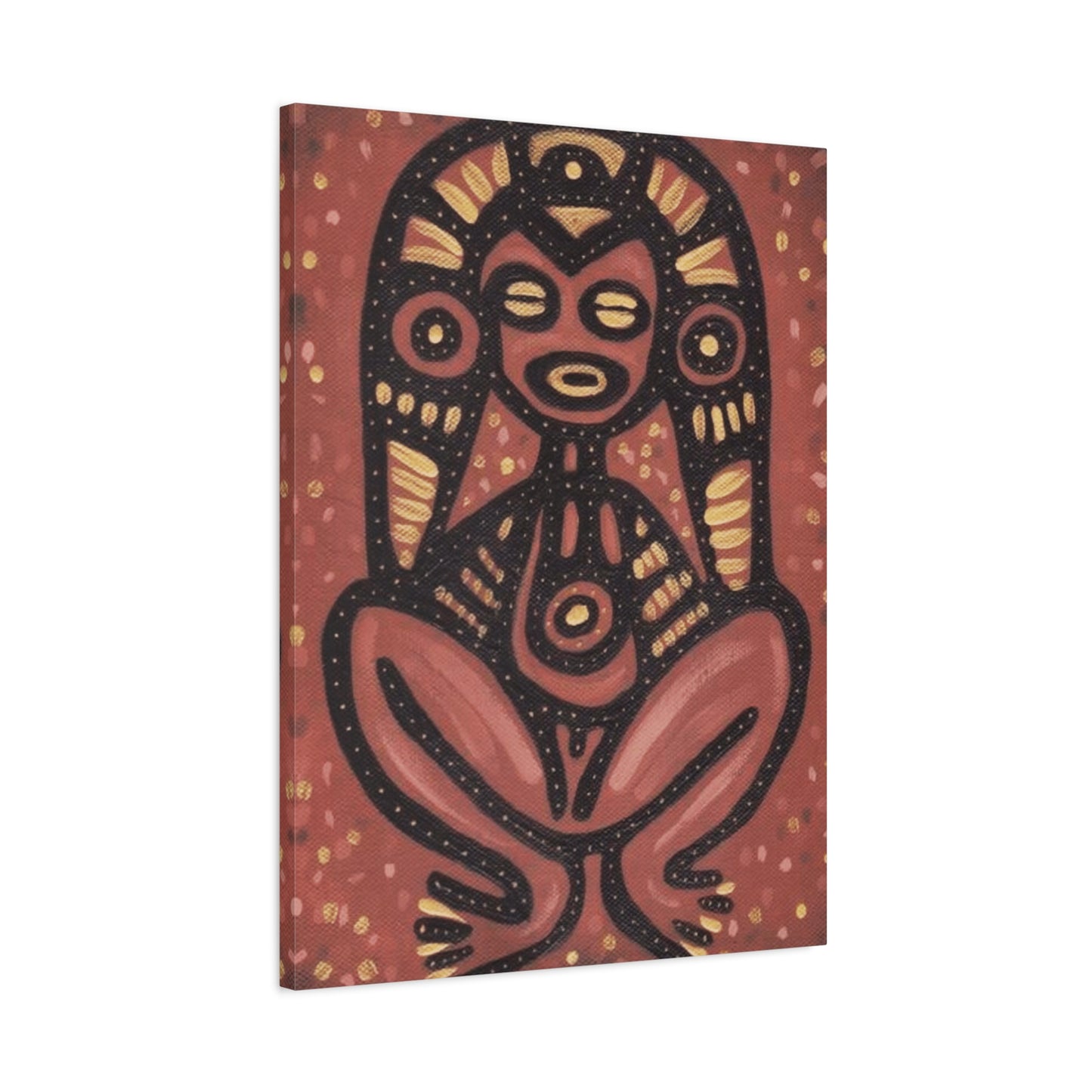 PUERTO RICO Culture Indians Inspired Print, Modern Tribal Artwork