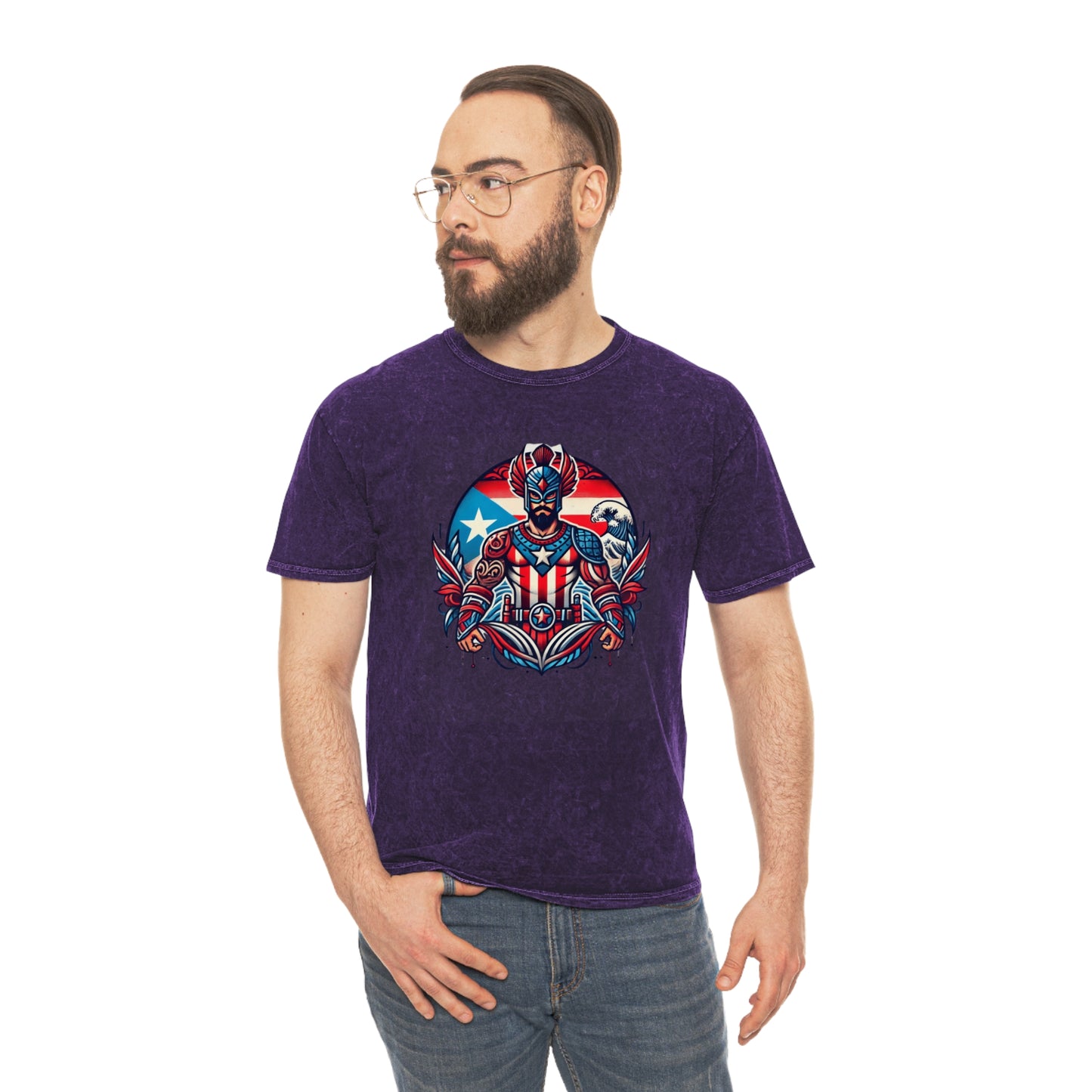 🔥 Stand tall. Speak loud. Stay proud. I AM FROM PR Heroic Unisex Geek Fashion, Graphic Tee, Unique Gift, Everyday Style, Cool Vibes