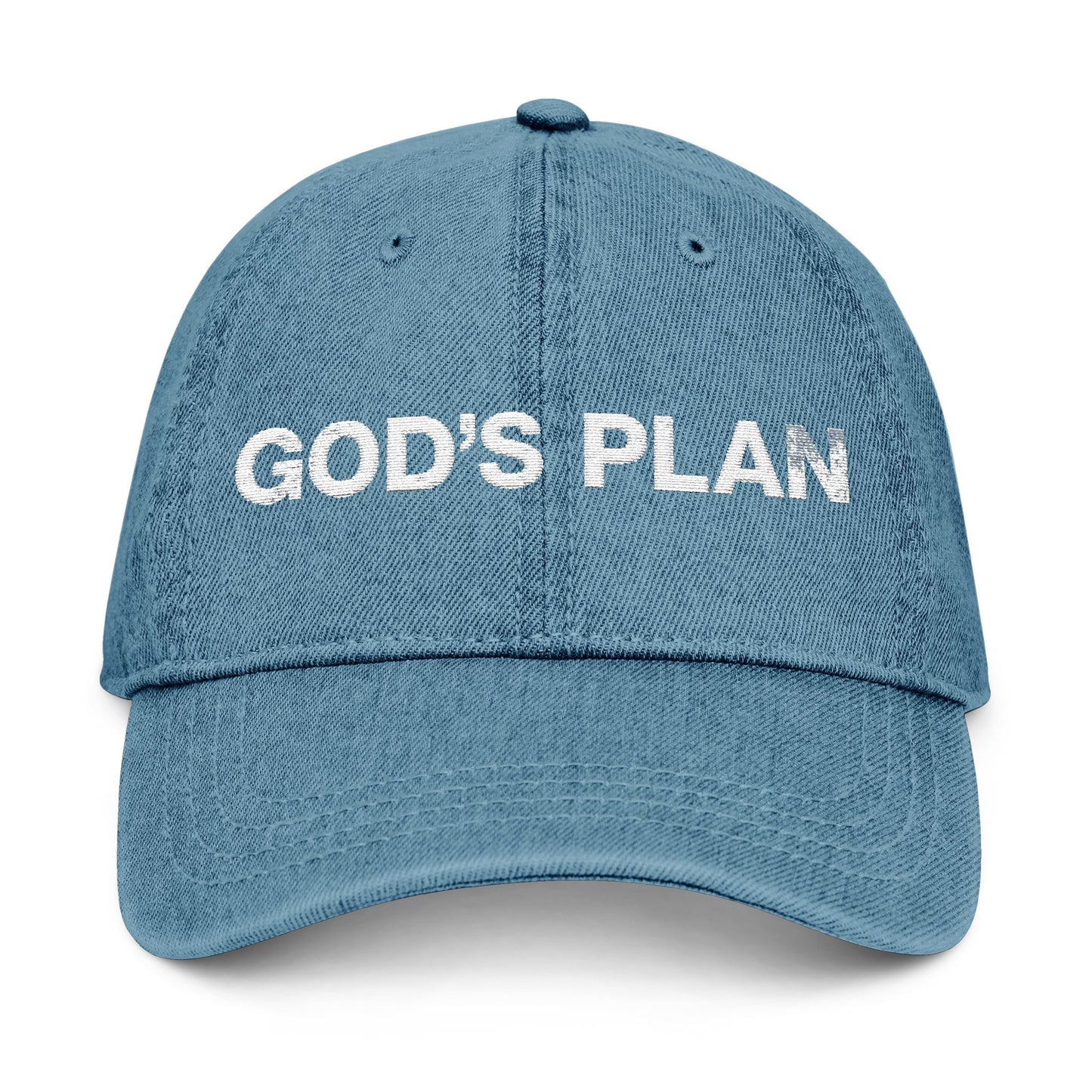 God's Plan, Stylish Cap for Faith Lovers, Casual Wear, Gift for Friends, Religious Fashion Statement