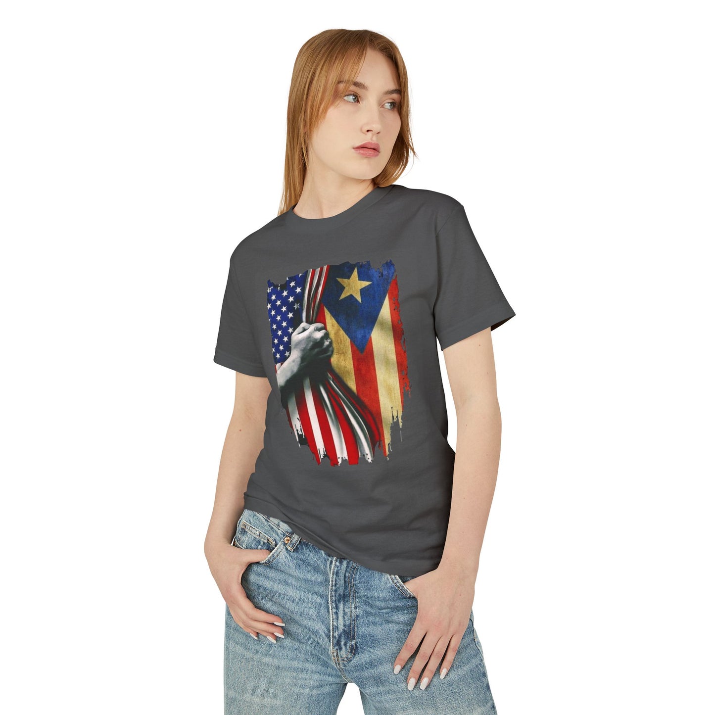 BORICUA Unity Tee – Puerto Rican Pride Unisex Cotton Shirt | Cultural Celebration Apparel