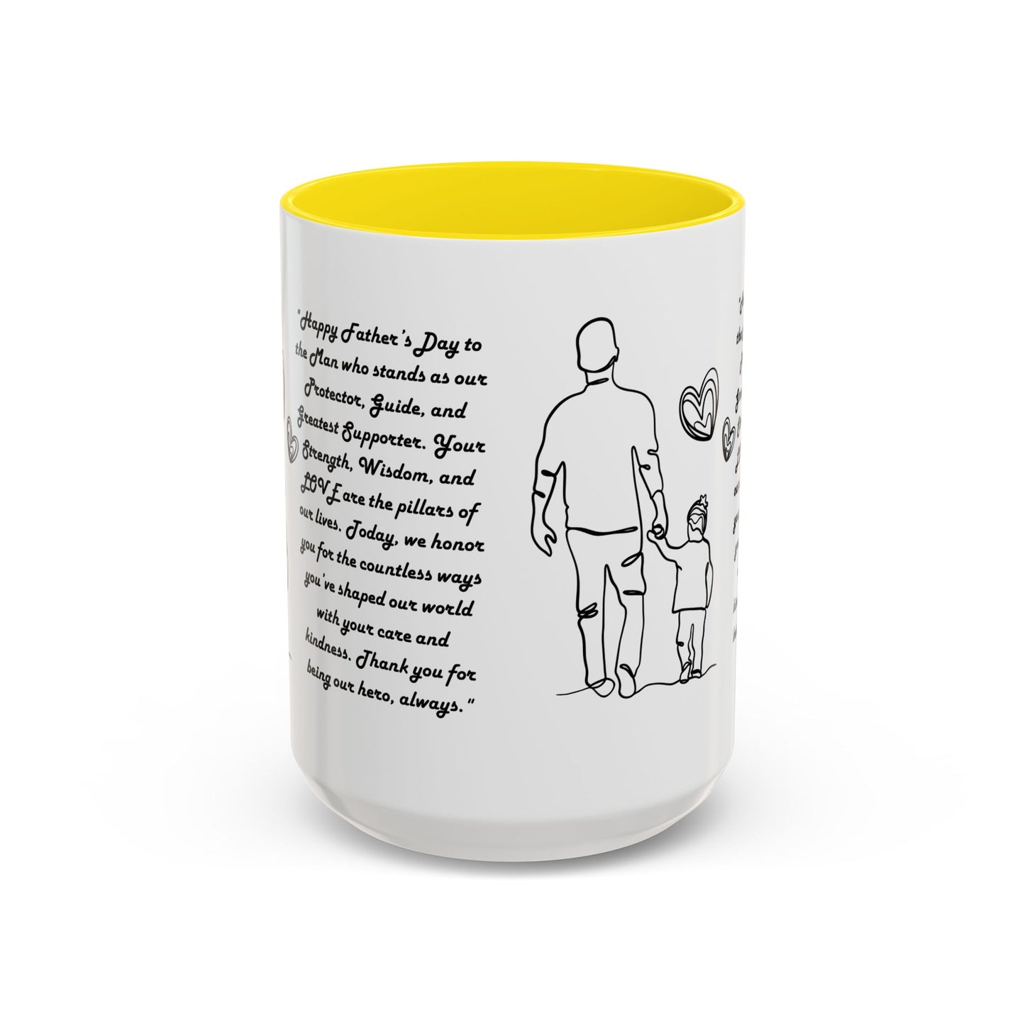 Fathers Day Mug Gift for Dad Funny Fathers Mug Accent Coffee Mug (11, 15oz)