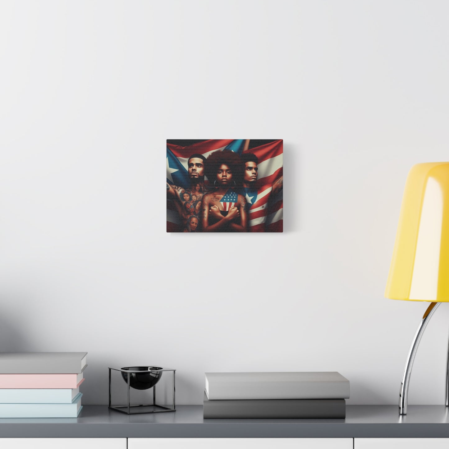 Rooted in Culture, Radiating Power Puerto Rican Wall Art, Unique Gift, Empowering Decor