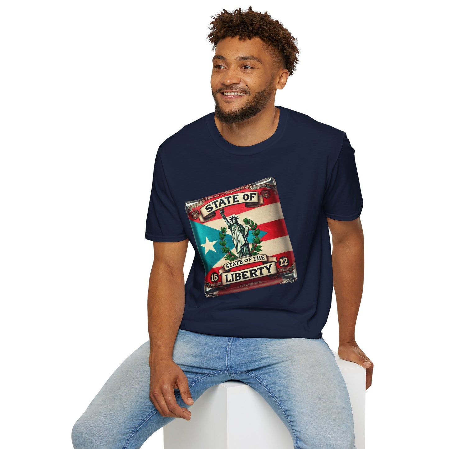 Puerto Rican Heritage Shirt Gift for Patriots, National Holiday Apparel, USA Pride Shirt