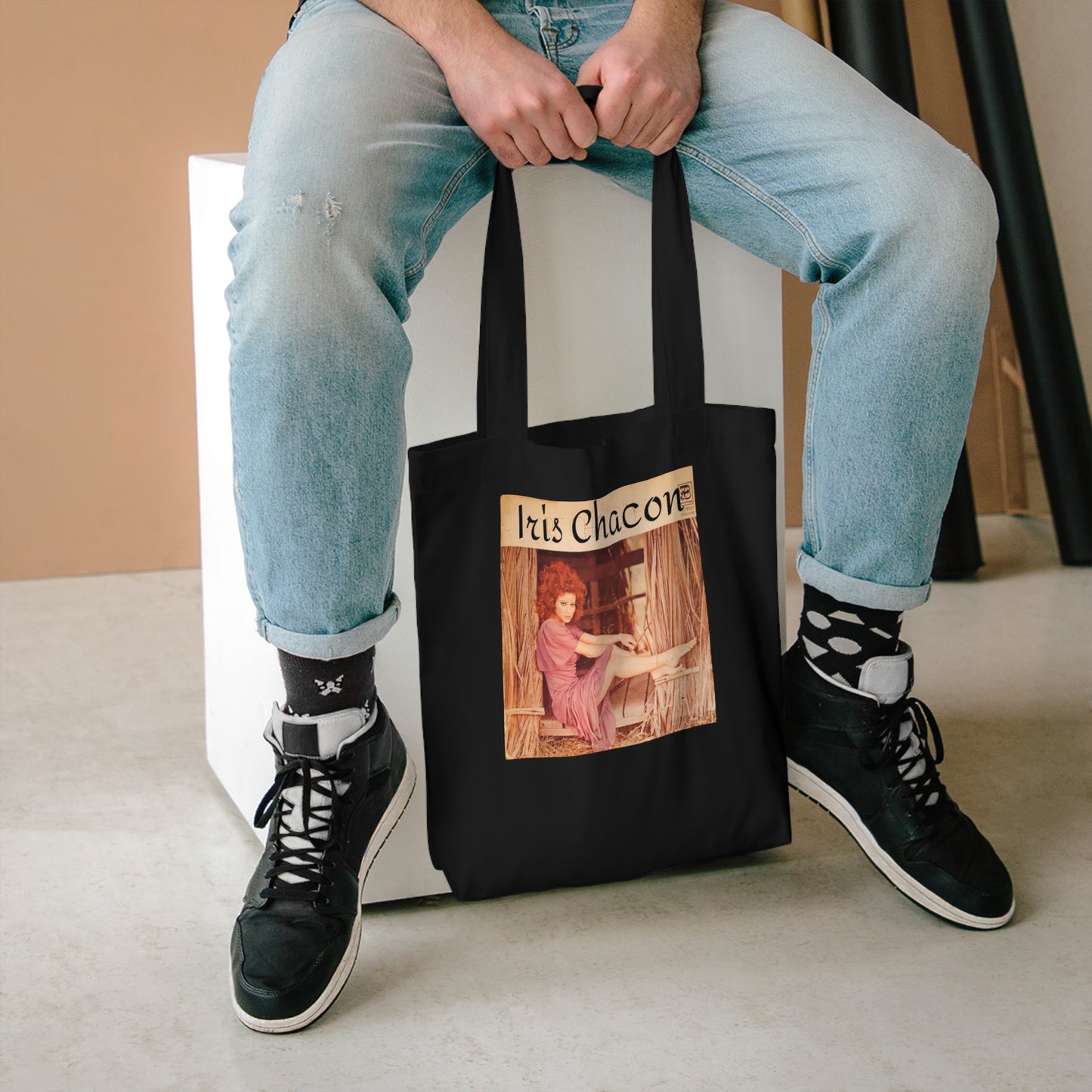 Iris Chacon Carry Their Power Unique Art Tote Bag, Iris Chacon Design, Eco-Friendly, Stylish Grocery Bag, Gift for Art Lovers, Custom Canvas Bag