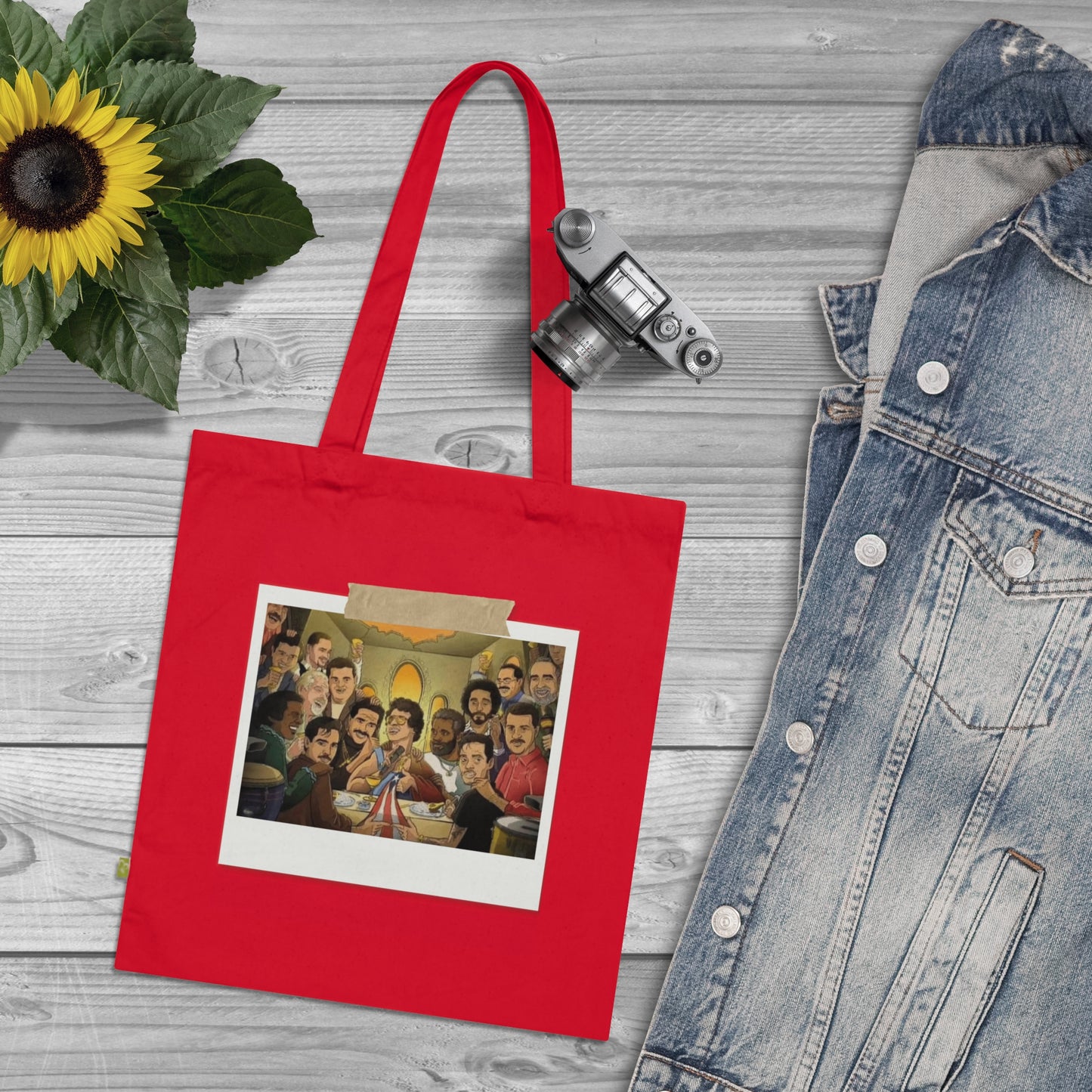 Puerto Rico Pride Organic Cotton Tote Bag - Eco-Friendly, Reusable Market Bag, Beach Tote, Shopping Bag, Gift for Travelers