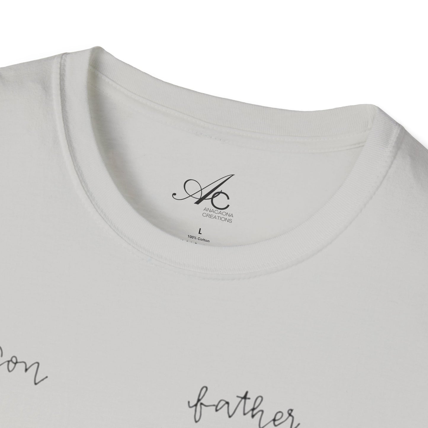 Father and Son Connection TShirt Family Gift Dad Shirt Unisex Tee Meaningful Apparel Fathers Day Family Bonding