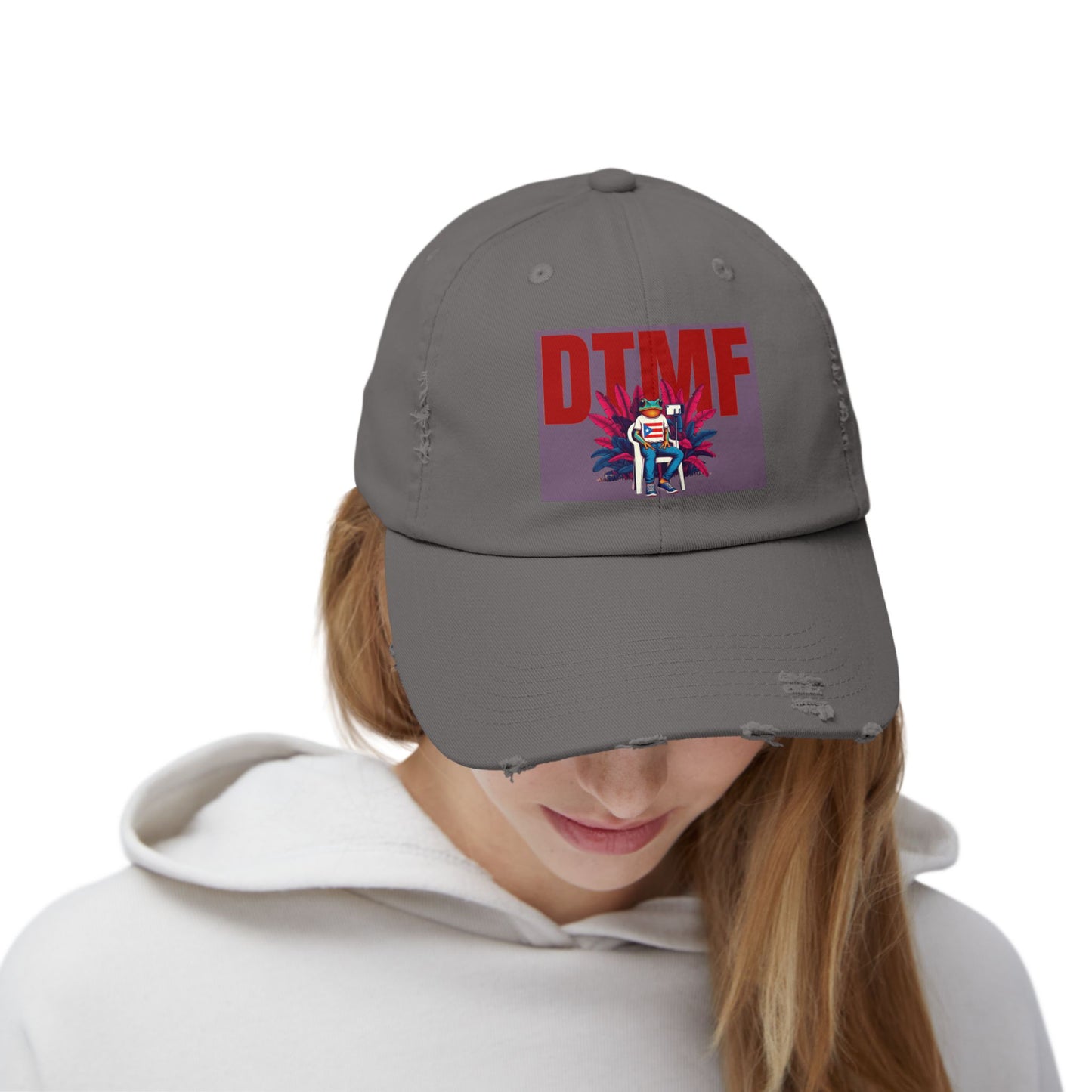 Puerto Rican Flag Distressed Cap – Cultural Pride Hat, Unisex Vintage Baseball Cap, Adjustable Boricua Heritage Apparel