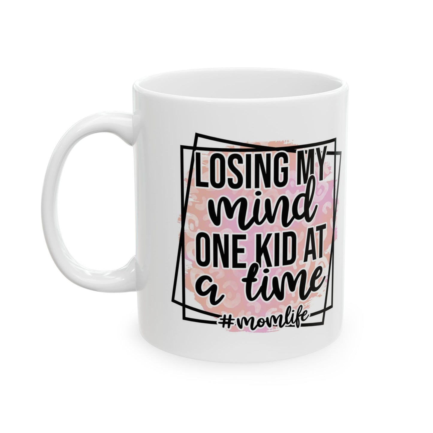 Mindful Moments Ceramic Mug, Coffee Lover Gift, Relaxation Mug, Self-Care Ceramic Cup, Motivational Quote Mug