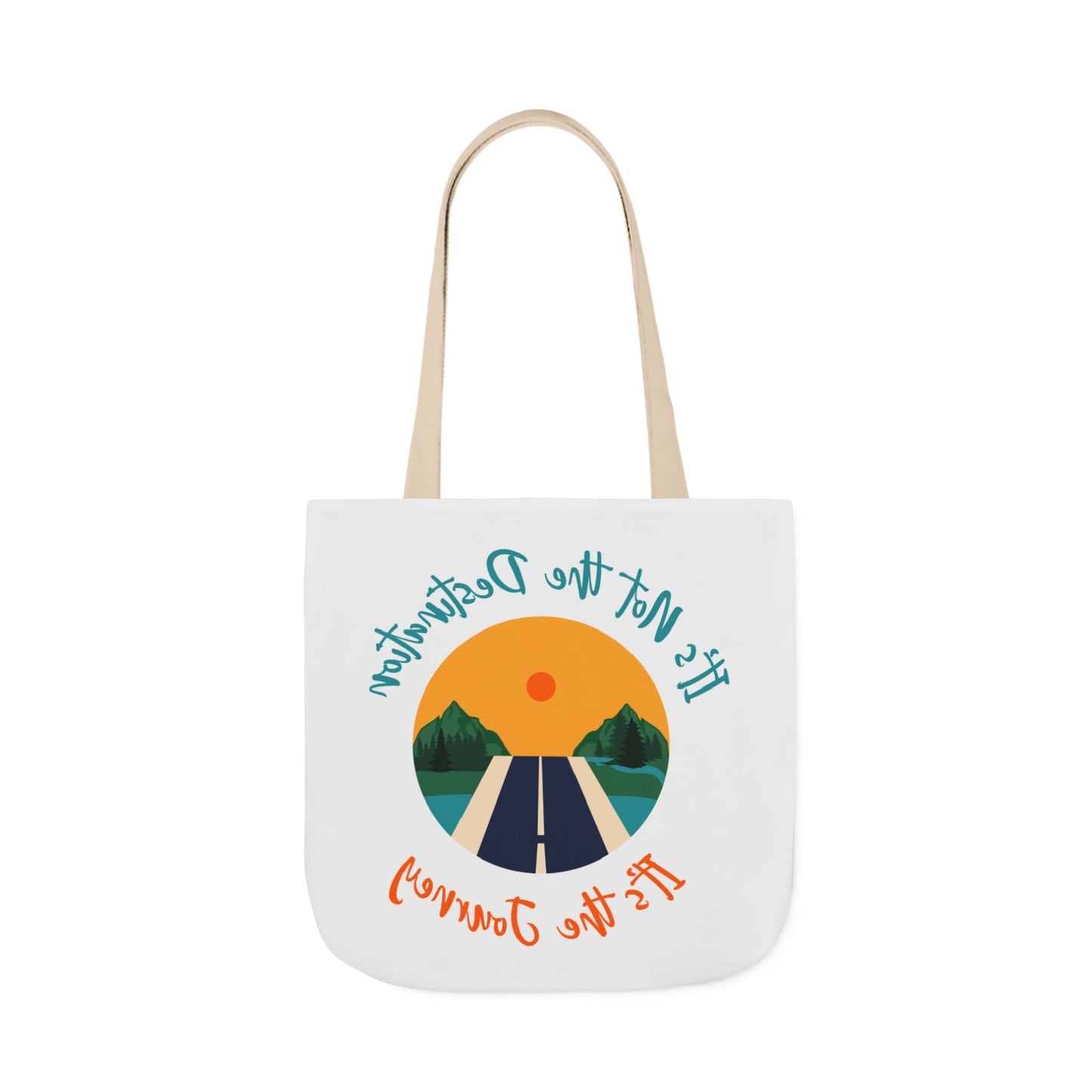Inspirational Canvas Tote Bag – Perfect for Everyday Adventures, Eco-Friendly Shopping, Beach Days, Travel Companion, Gift for Wanderlust
