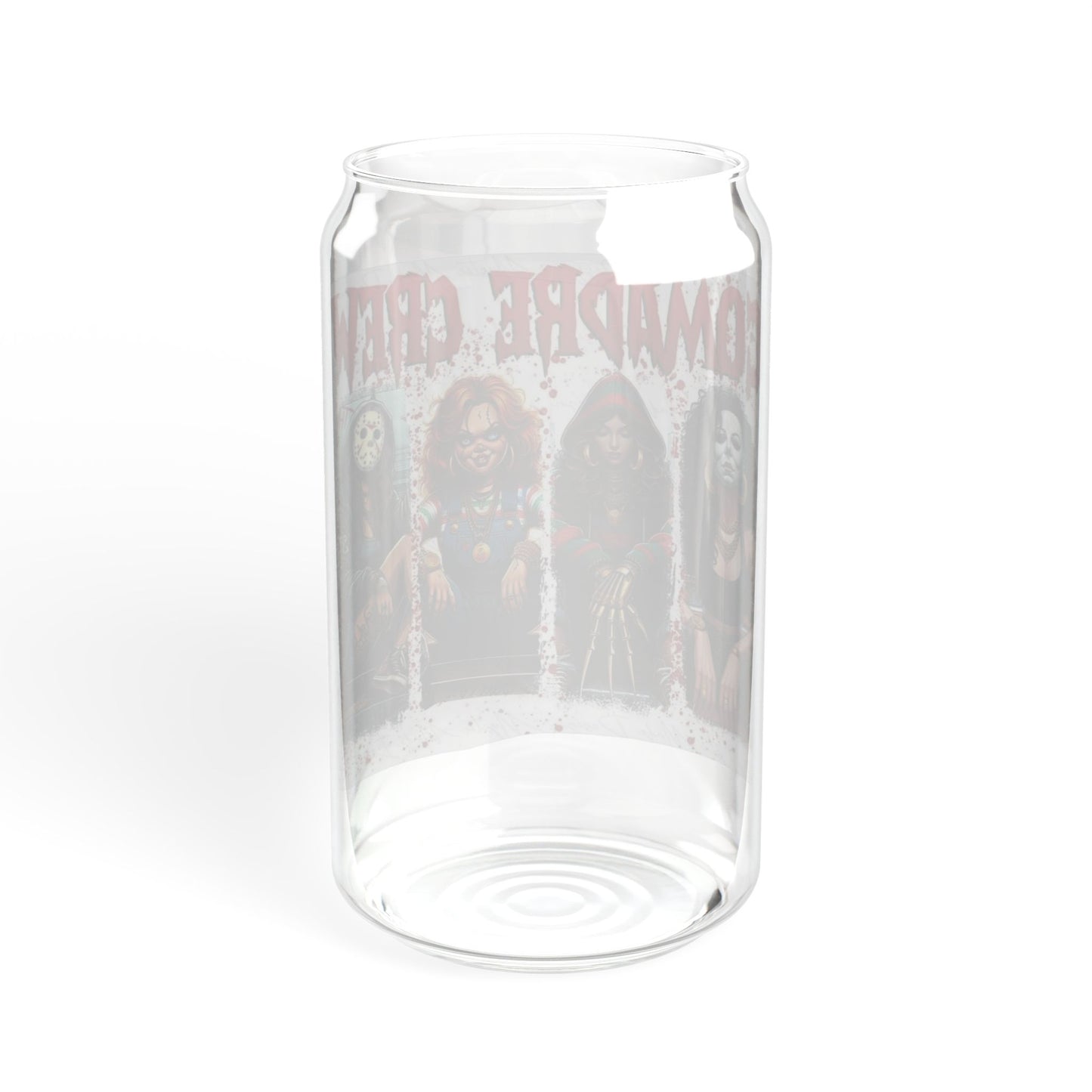 🎃 Spooky Sips Await! Gothic Sipper Glass, Halloween Drinkware, Cute Horror Decor, Unique Gift, Spooky Party Supplies, Alternative Lifestyle