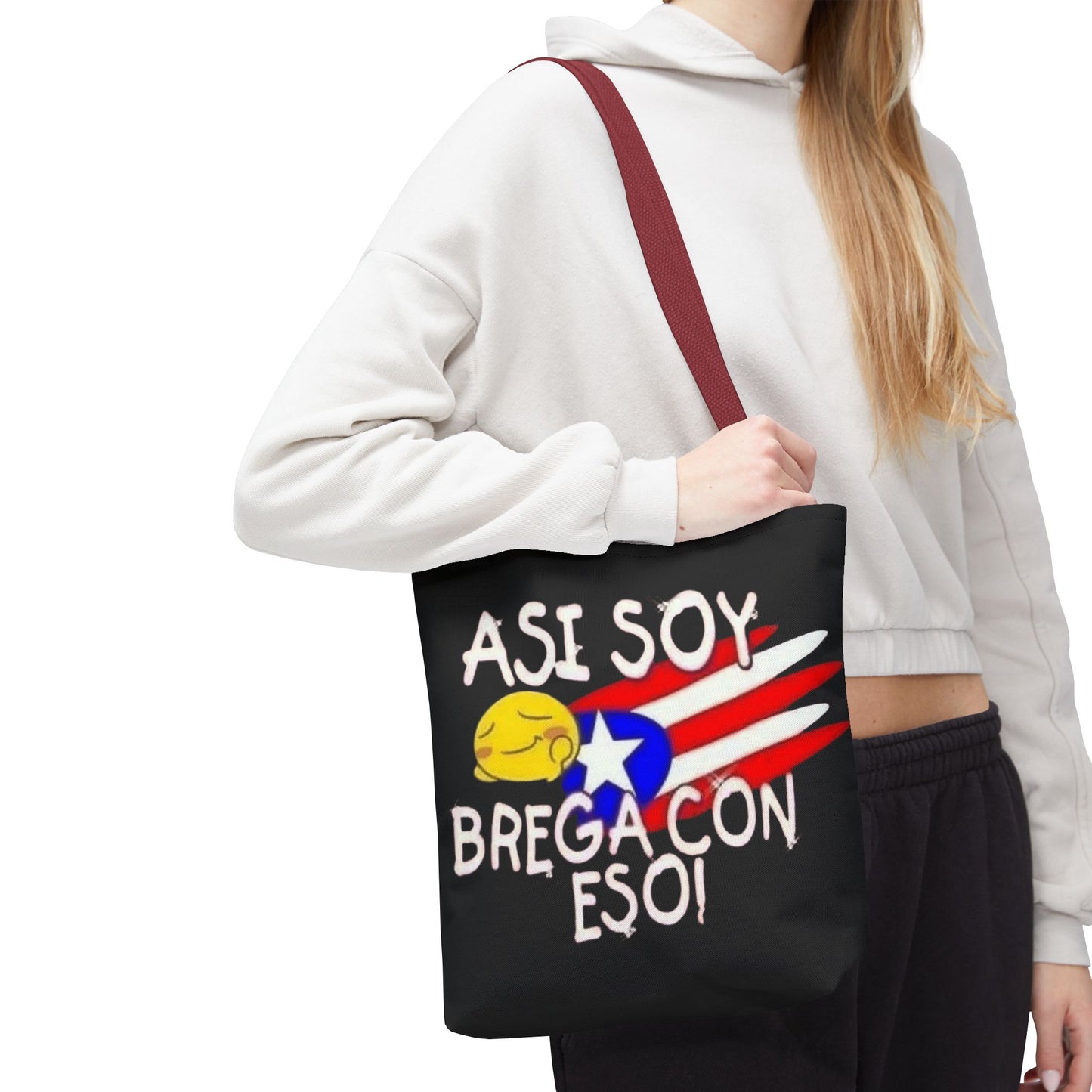 Carry Your Culture – Puerto Rican Pride in Every Step Vibrant Puerto Rican Tote Bag, Beach Bag, Shopping Tote, Travel Bag, Gift for Her, Eco-Friendly Reusable Bag